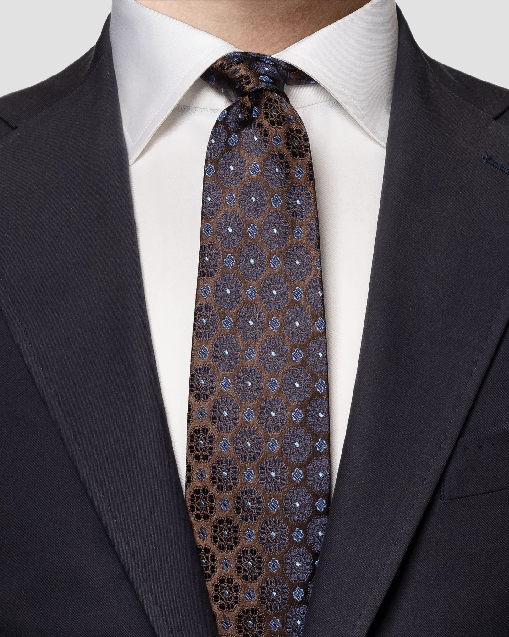 Eton - dark brown accessories ties