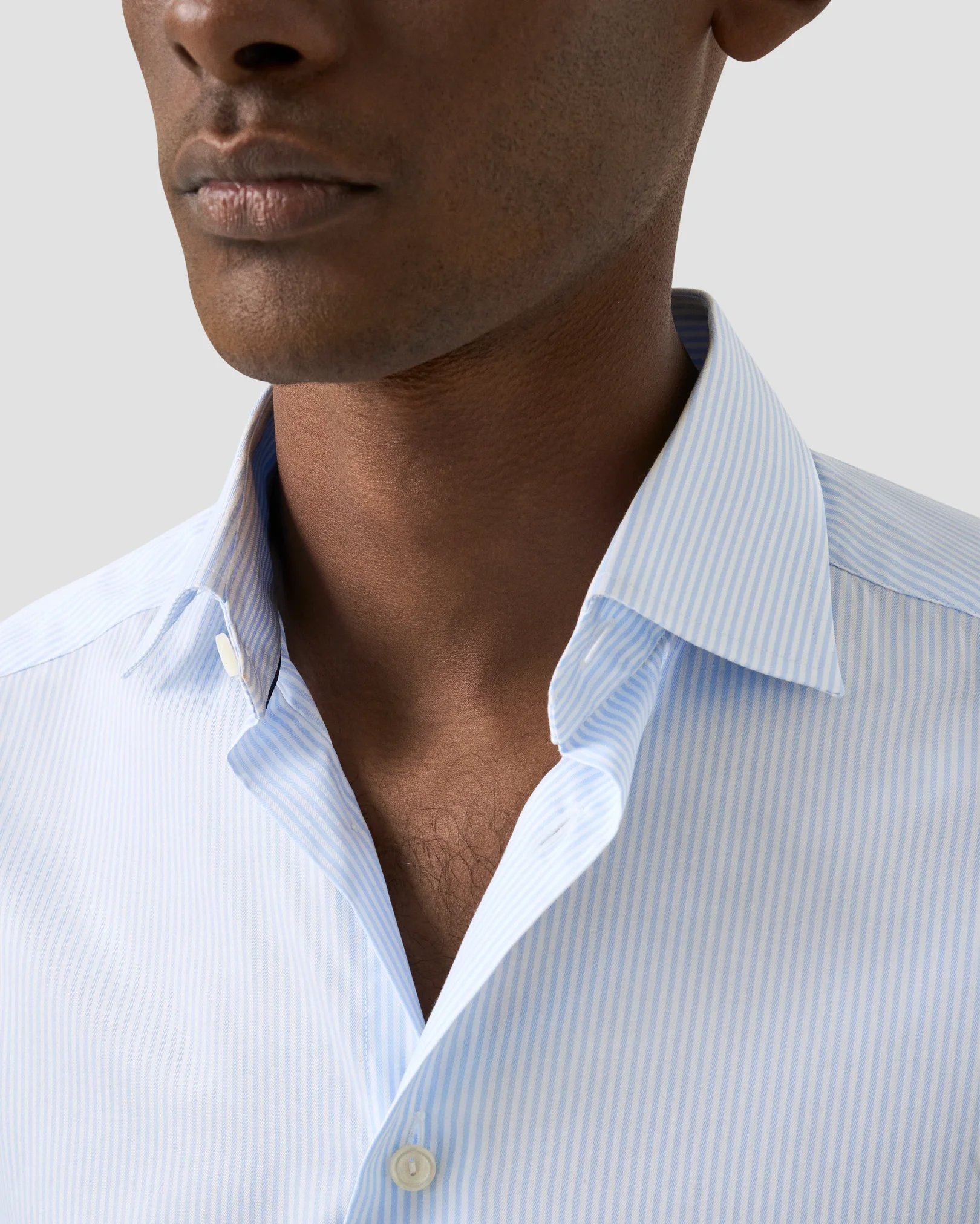 Eton - light blue fine twill