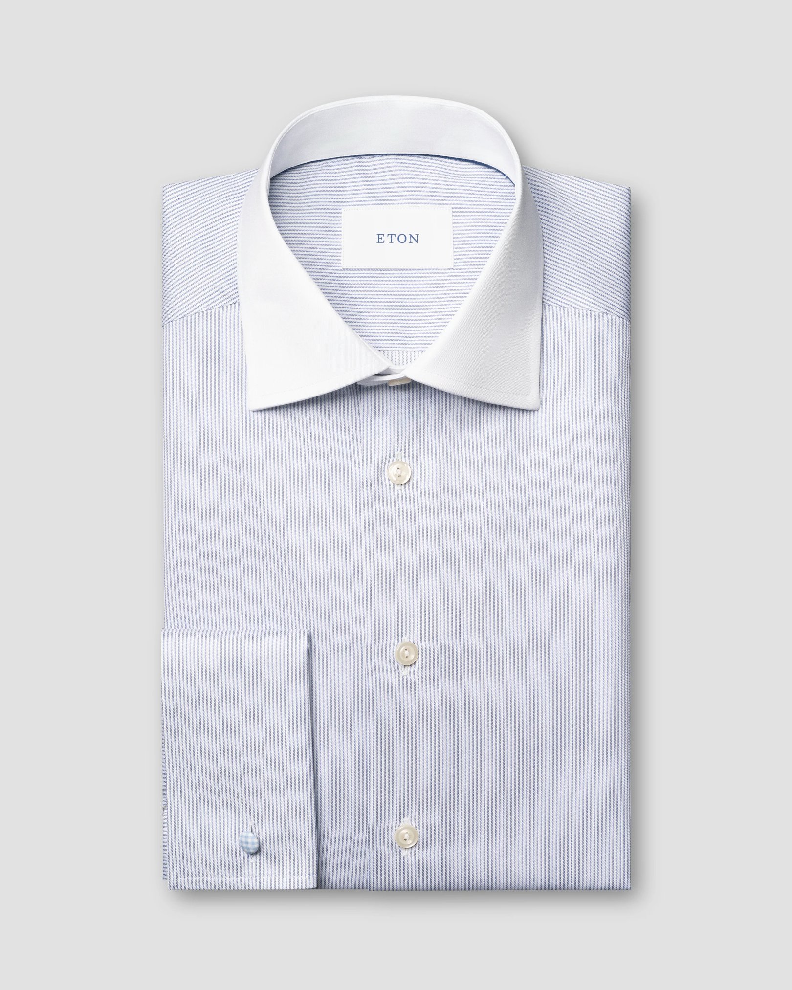 Eton - Fine Striped Signature Twill Shirt