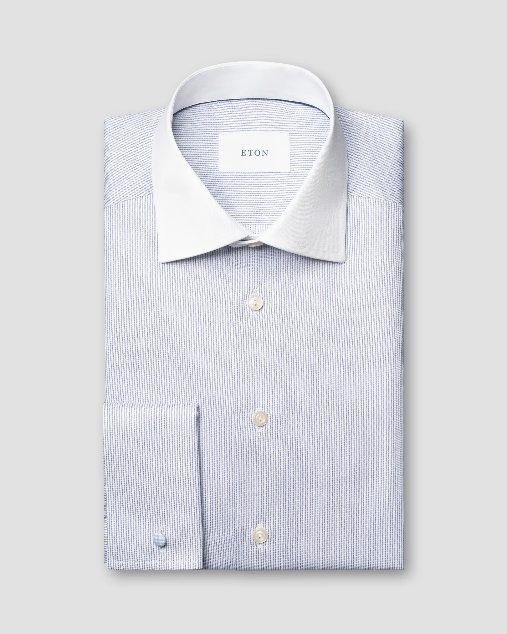 Eton - Fine Striped Signature Twill Shirt