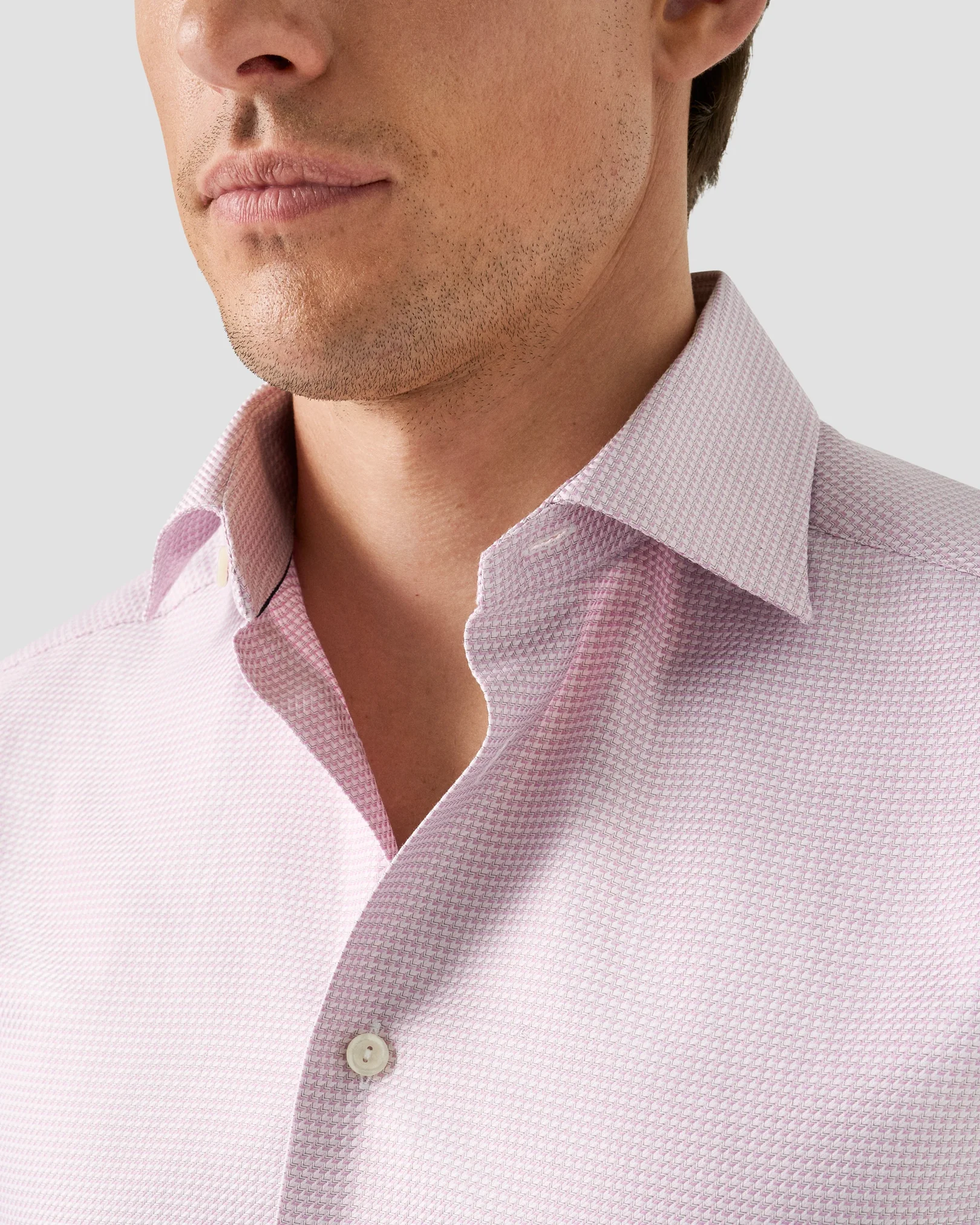 Eton - pink king twill