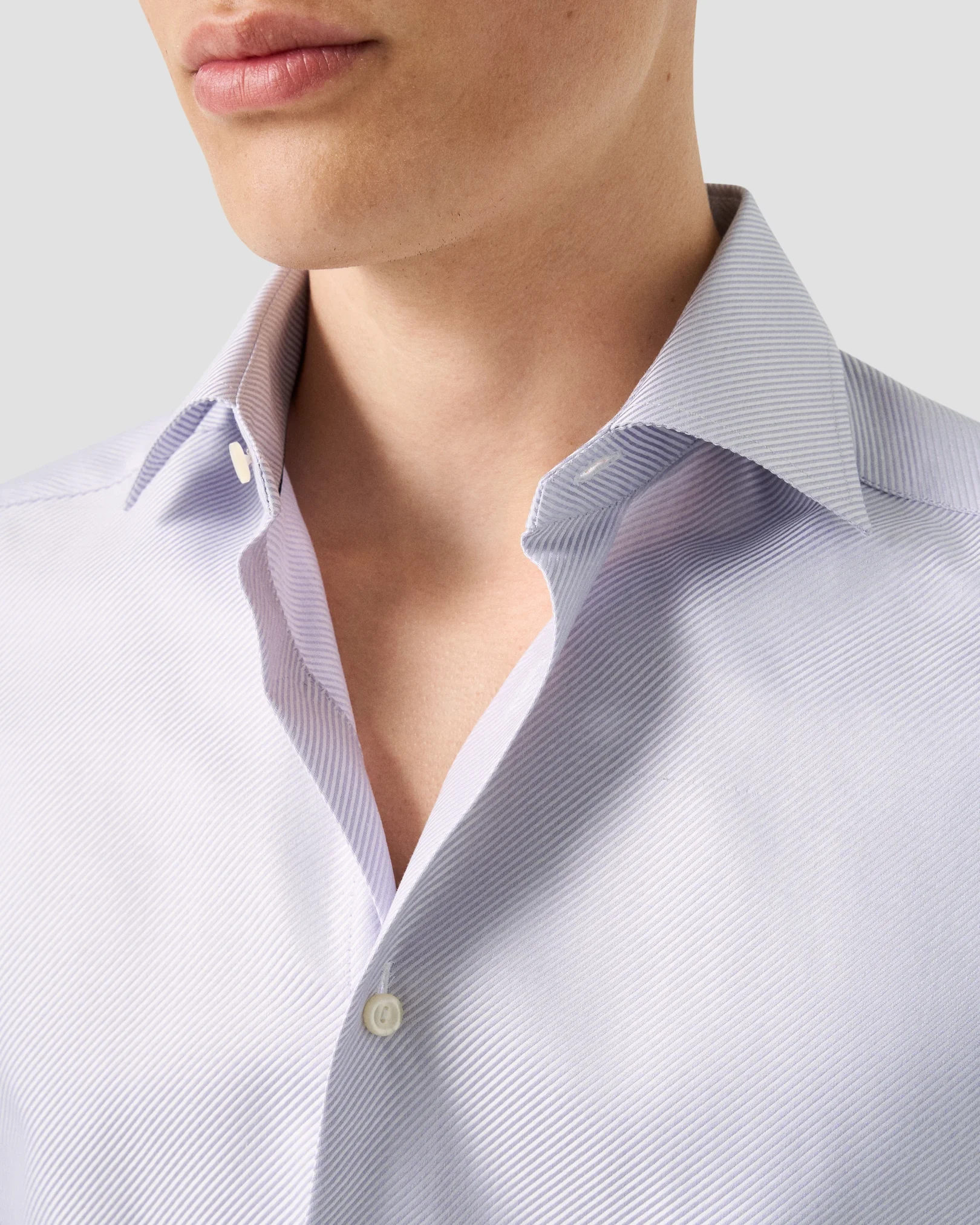 Eton - 256 solid king twill shirt