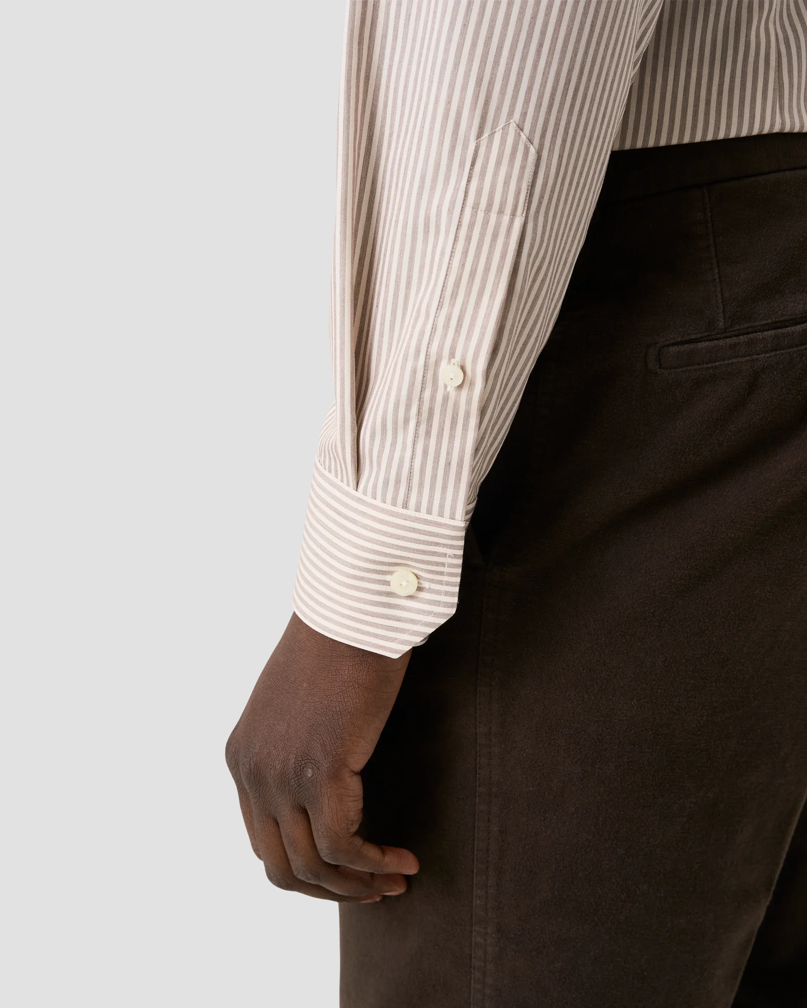 Eton - Stripe Fine Twill Shirt