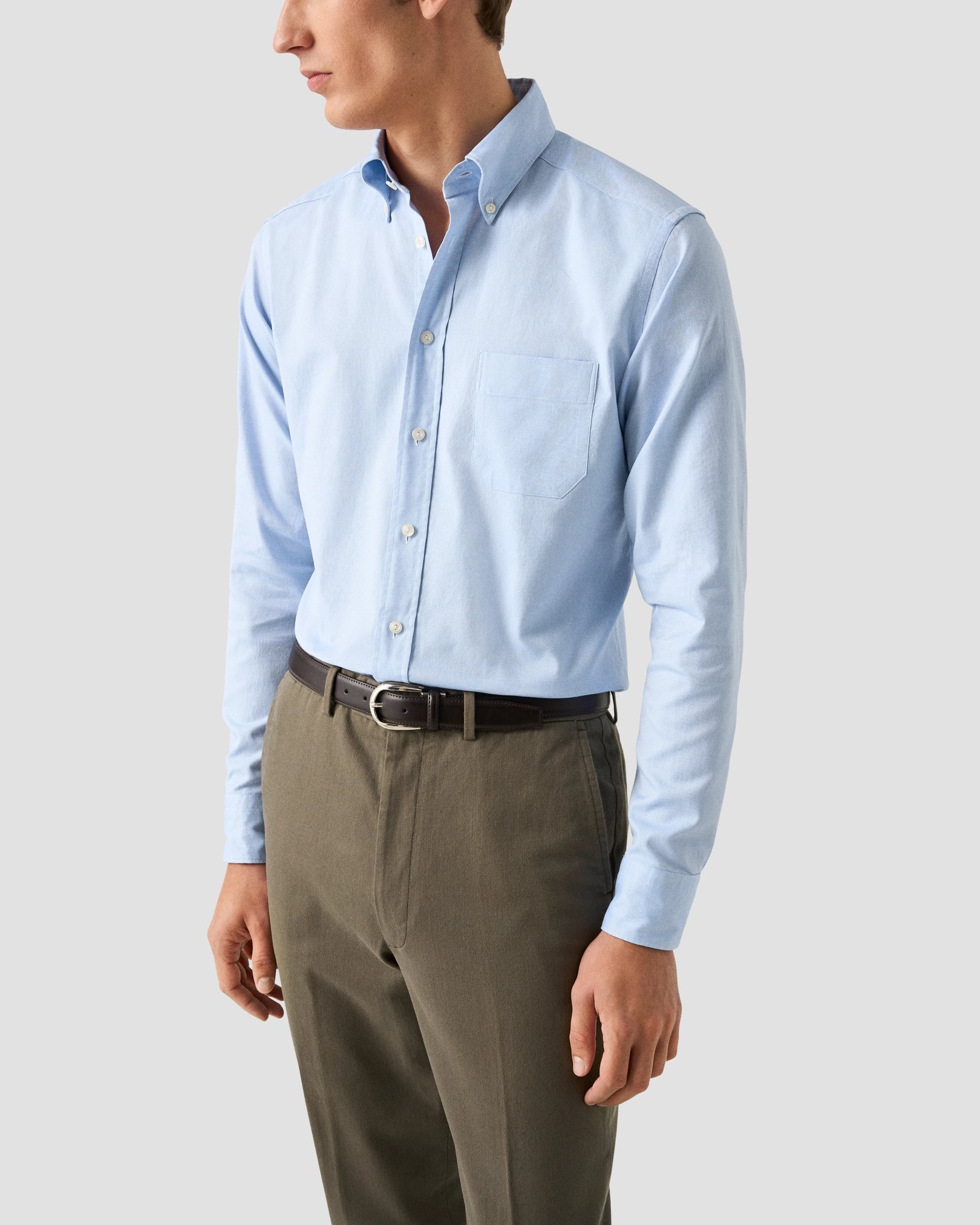 Eton - Solid Oxford Shirt