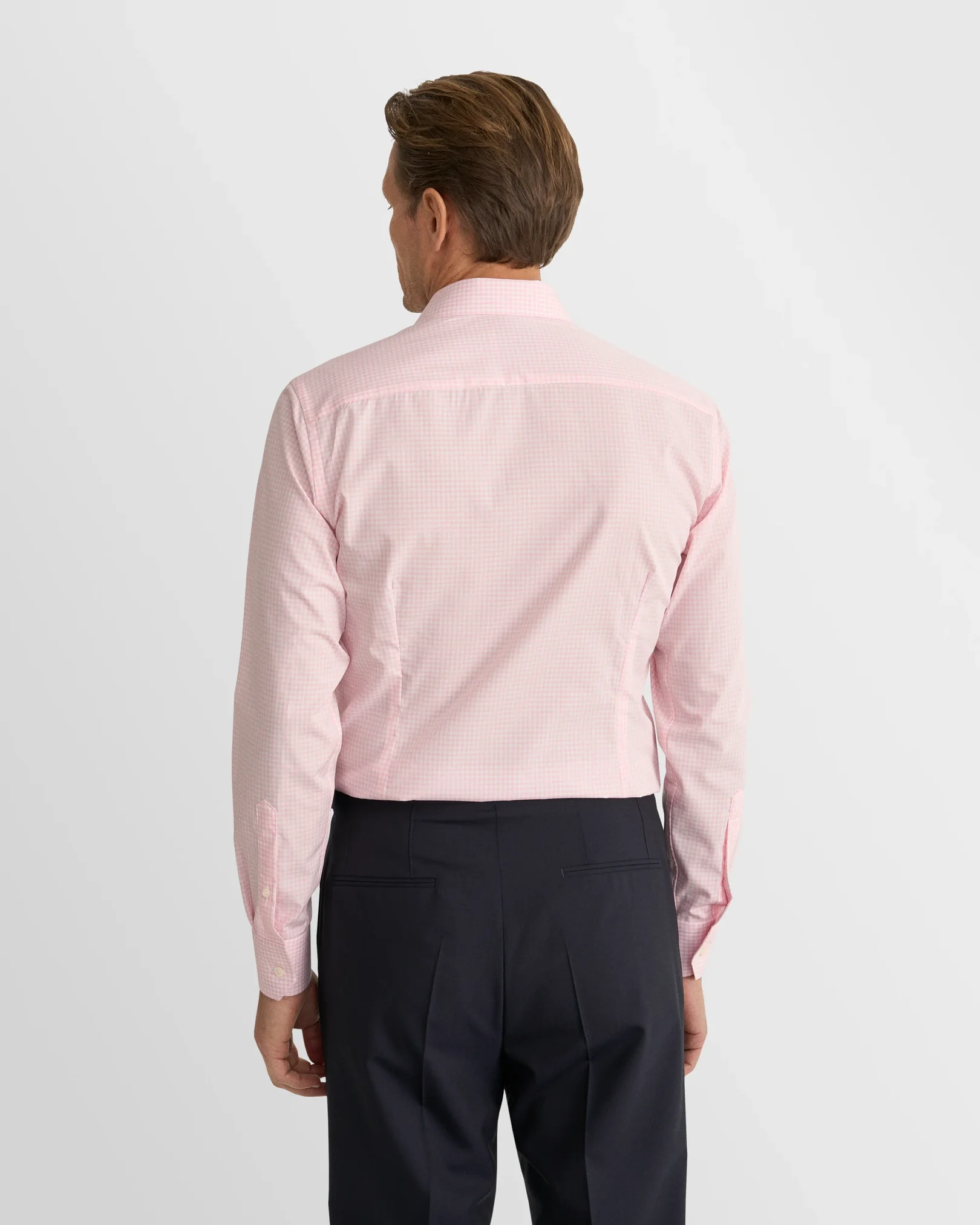 Eton - Fine Check Poplin Shirt