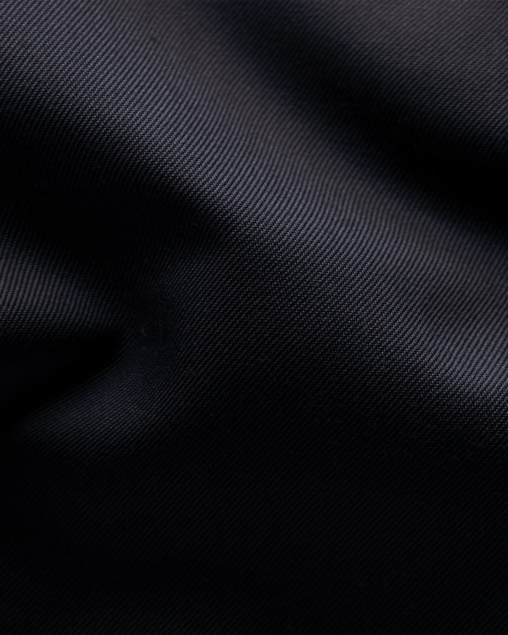 Eton - Mörkblå Signature Twill-skjorta