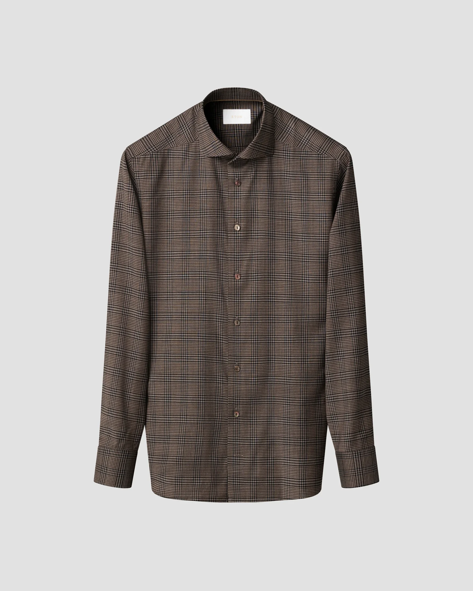 Eton - Check 120 Merino Wool Shirt