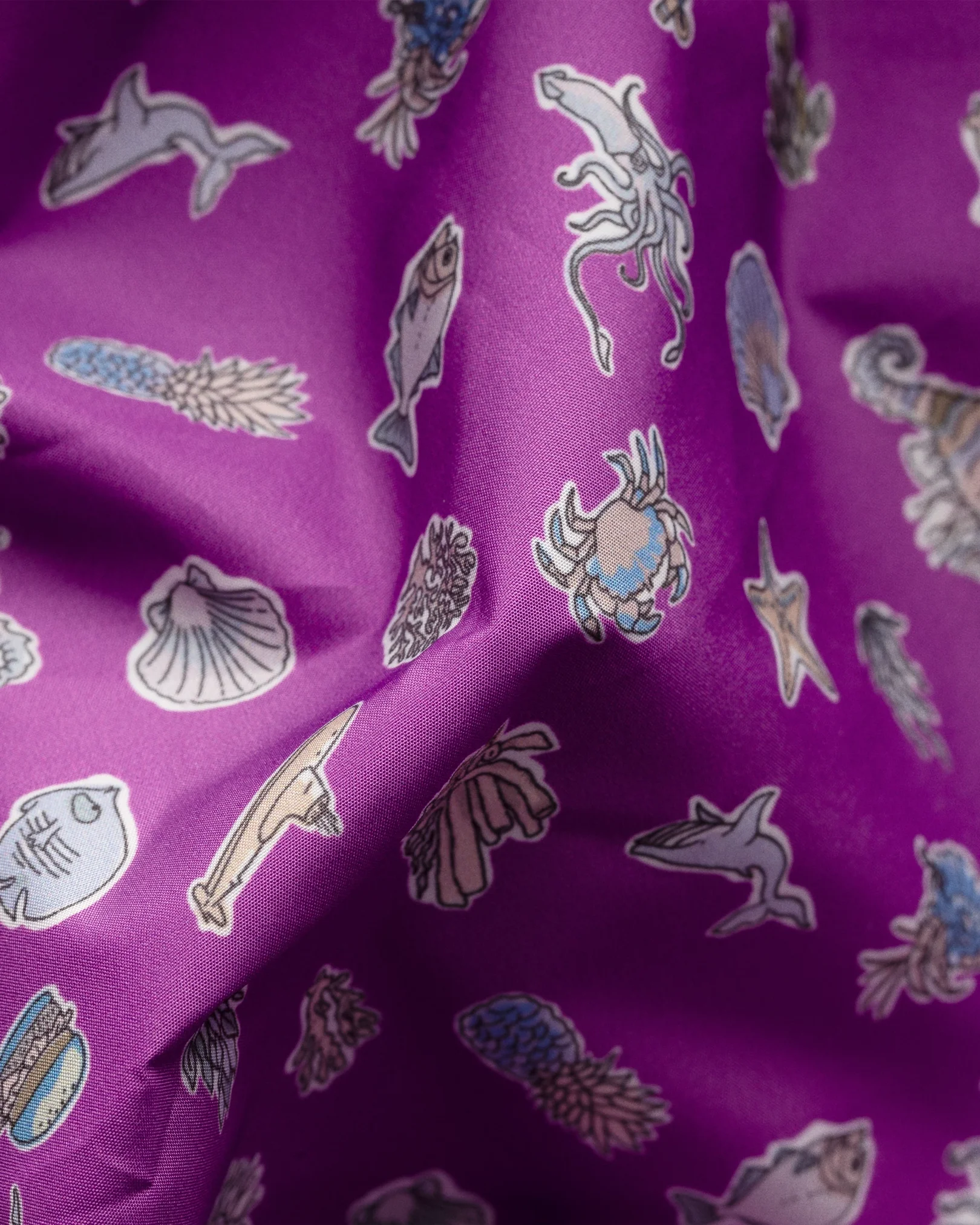 Eton - dark purple swimshorts af