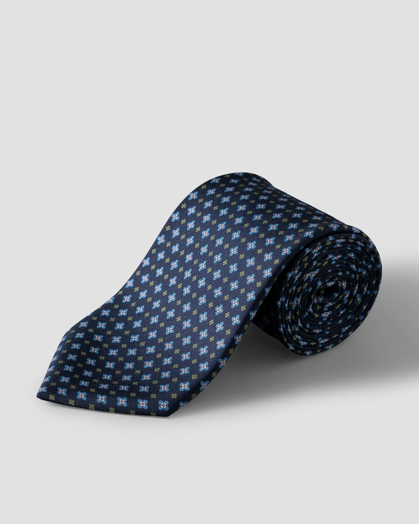 Eton - Floral Print Silk Tie