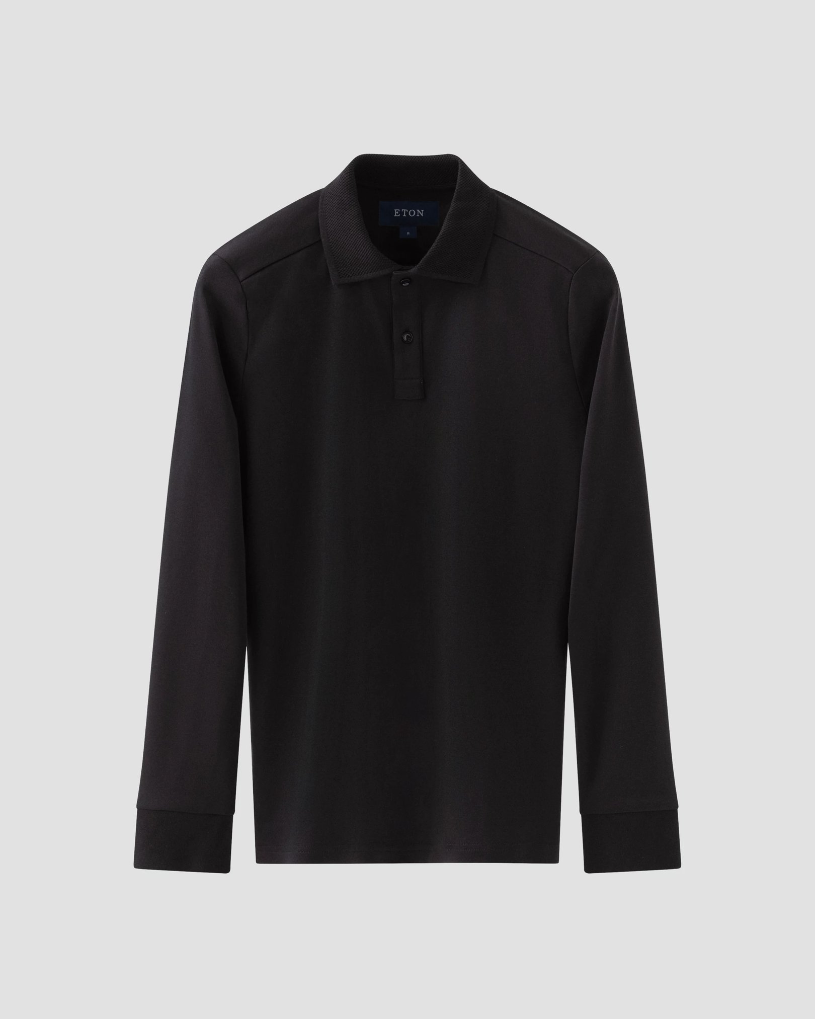 Eton - Interlock Knit Polo Sweater