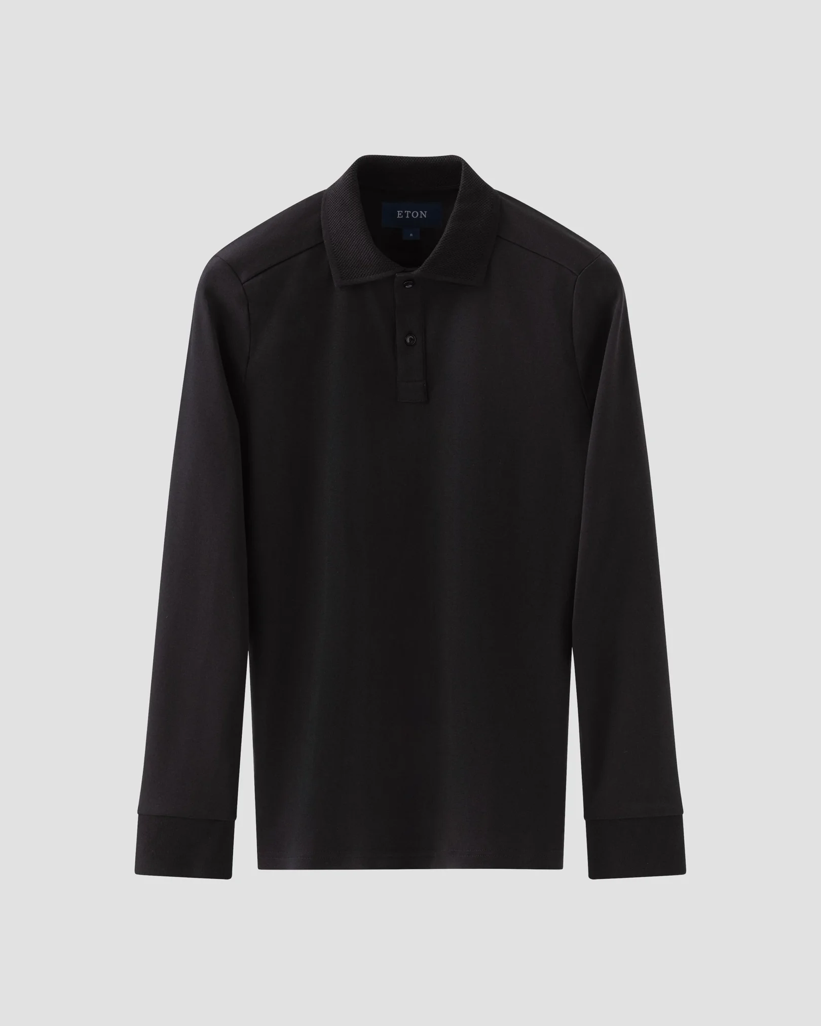 Eton - Interlock Knit Polo Sweater