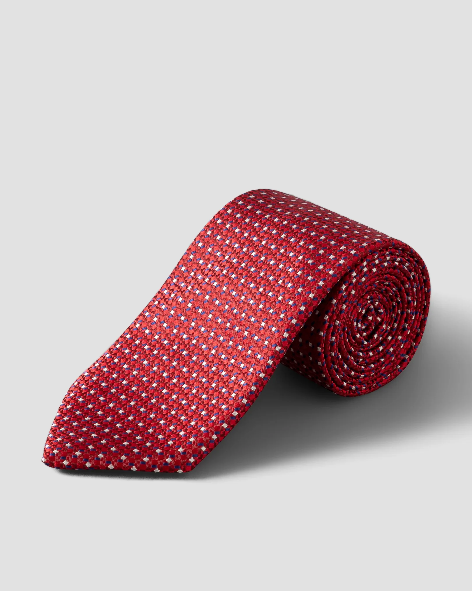 Eton - Geometric Woven Silk Tie