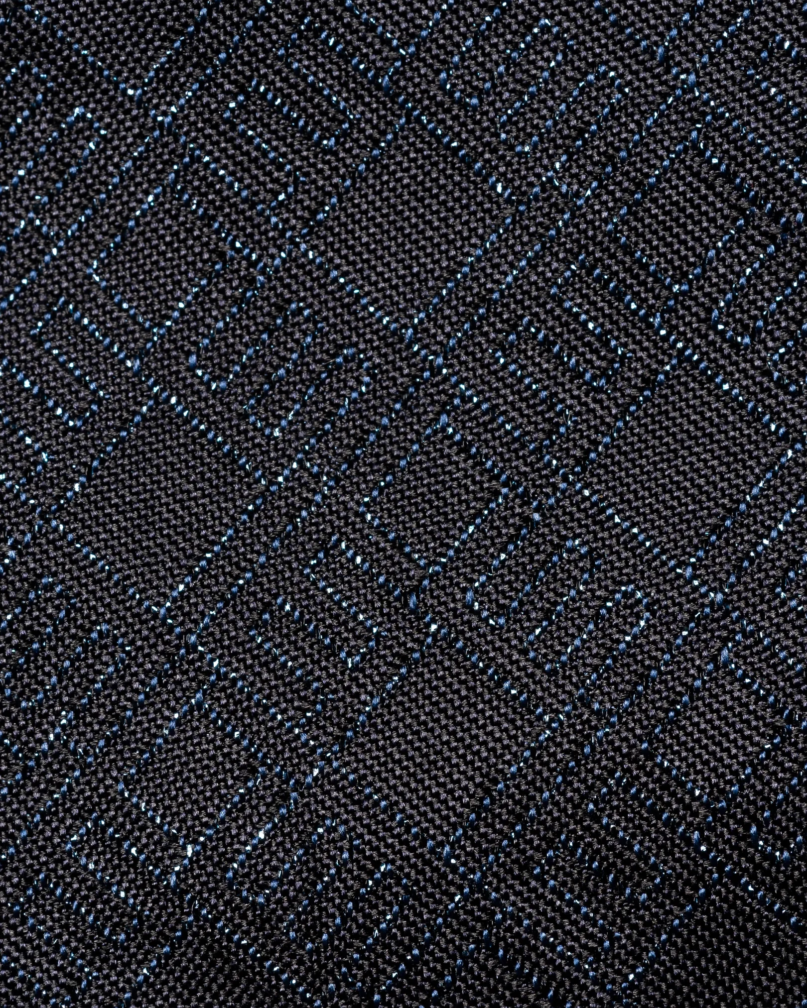 Eton - navy blue e printed bowtie