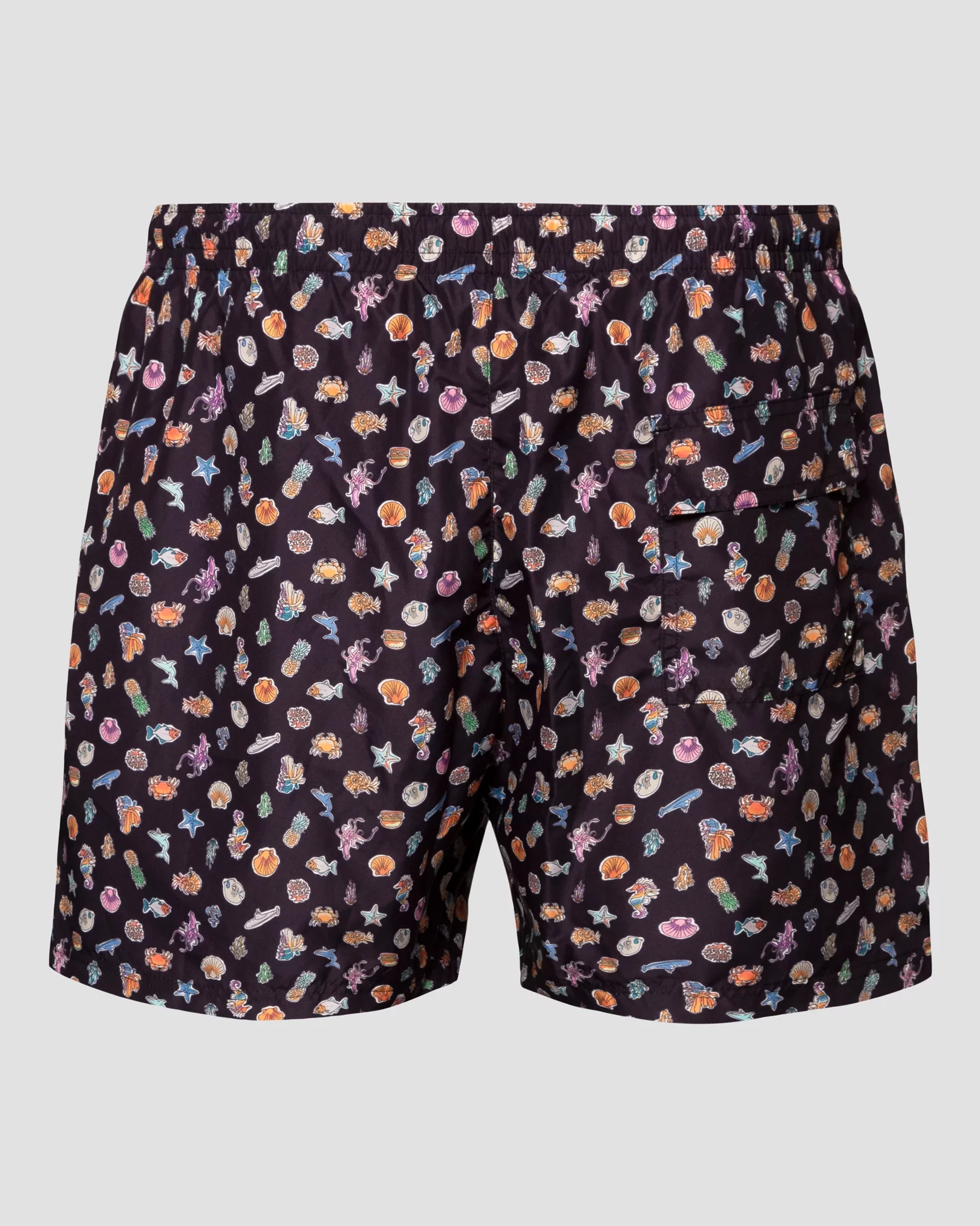 Eton - sea print swim trunks shorts