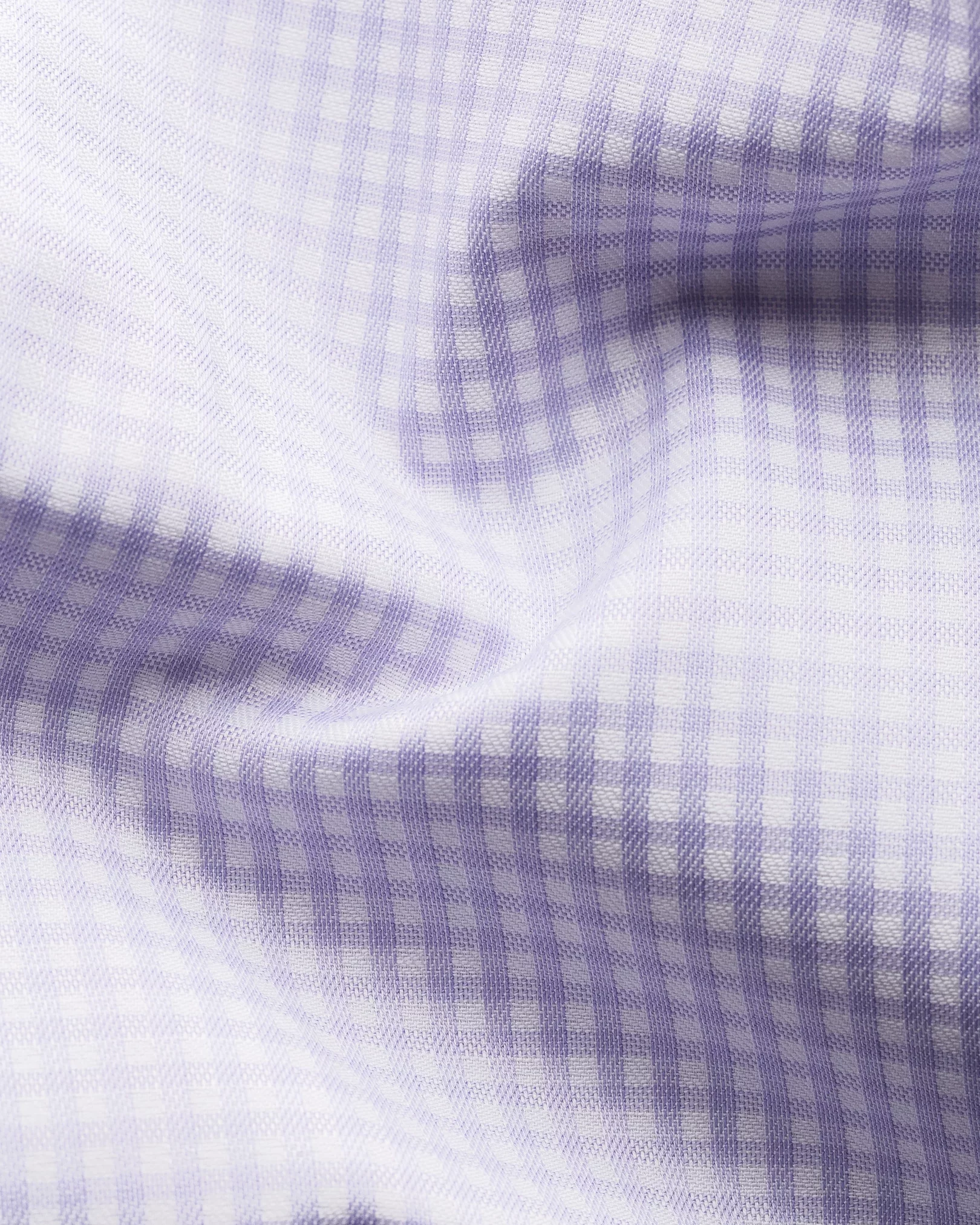 Eton - light purple cotton lyocell stretch cut away