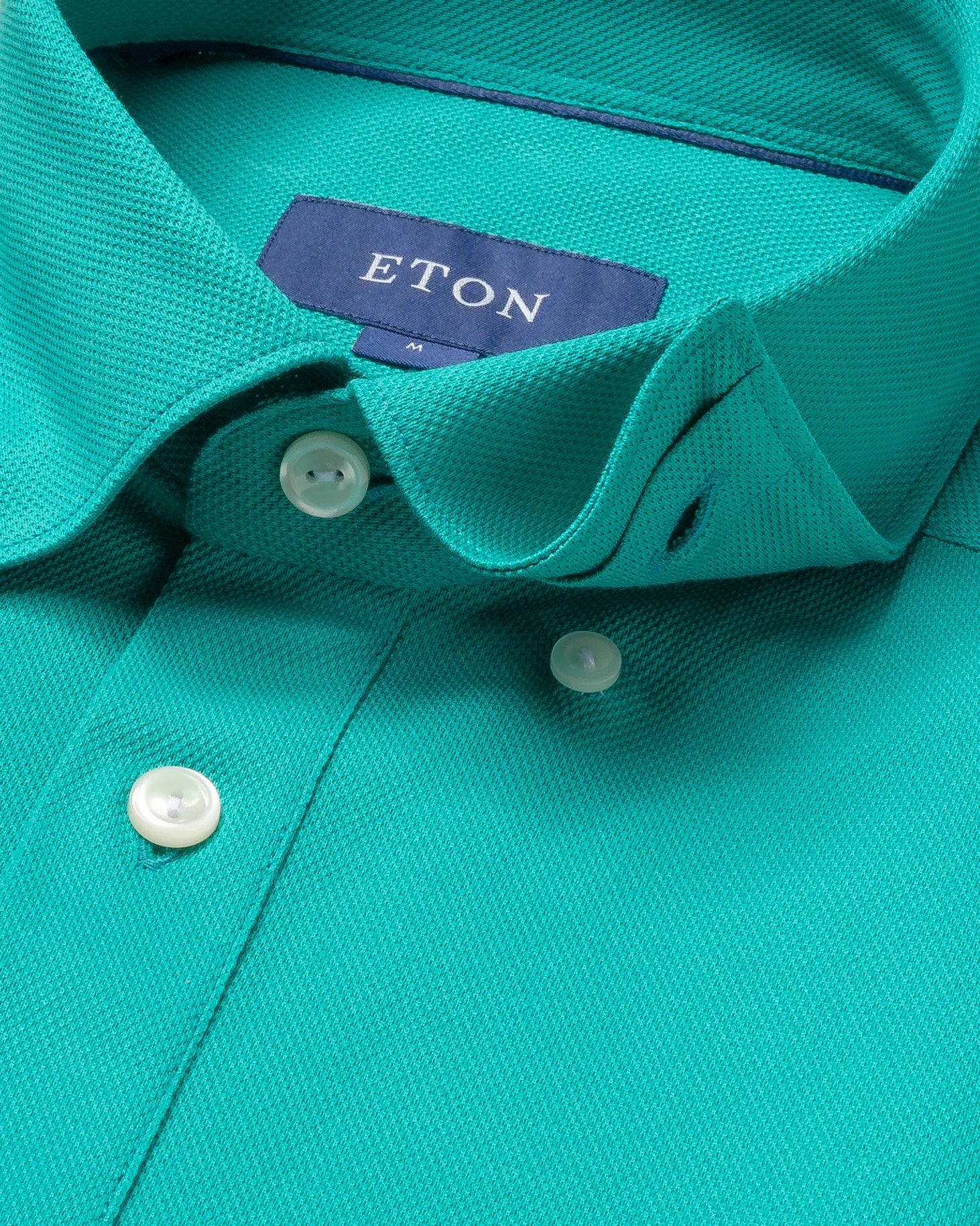 Eton - jade polo shirt short sleeved