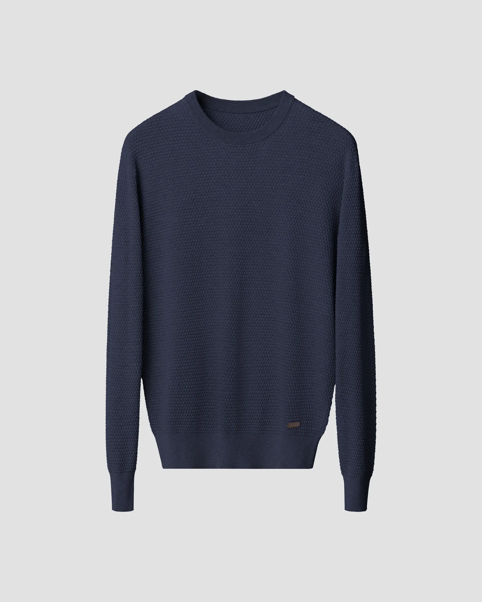 Eton - Structured Knit Crew Neck