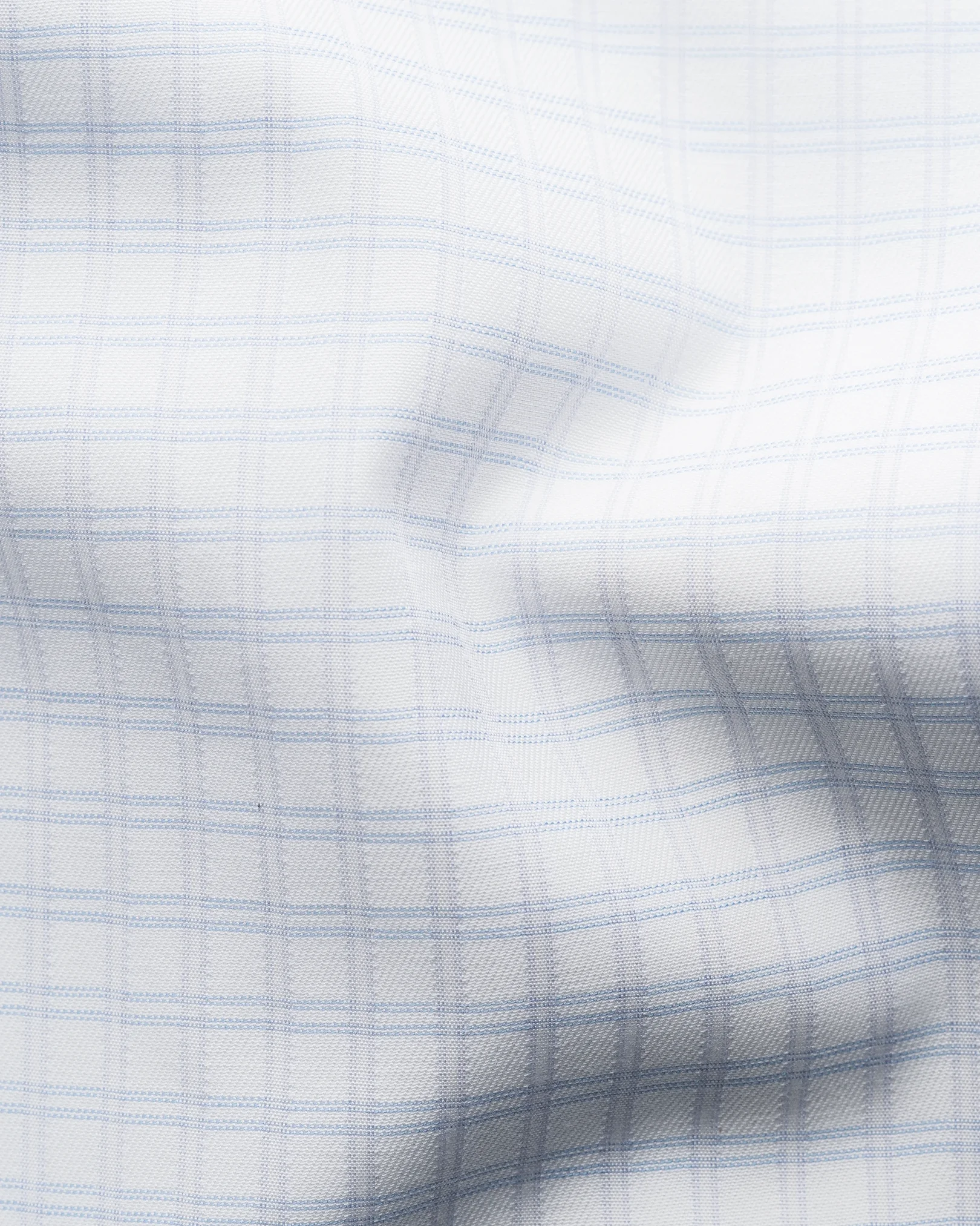 Eton - check supima 120 shirt cutaway