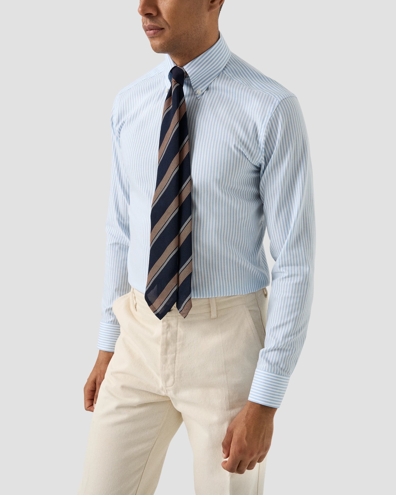 Eton - Stripe Signature Oxford Shirt