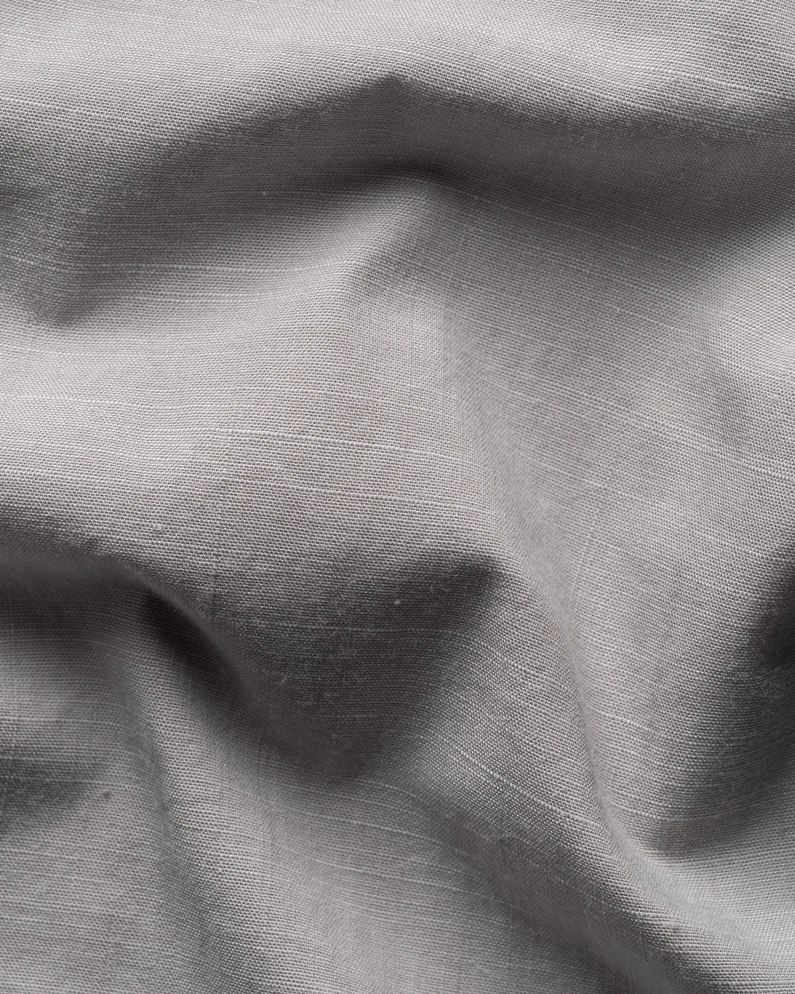 Eton - beige solid chambray shirt