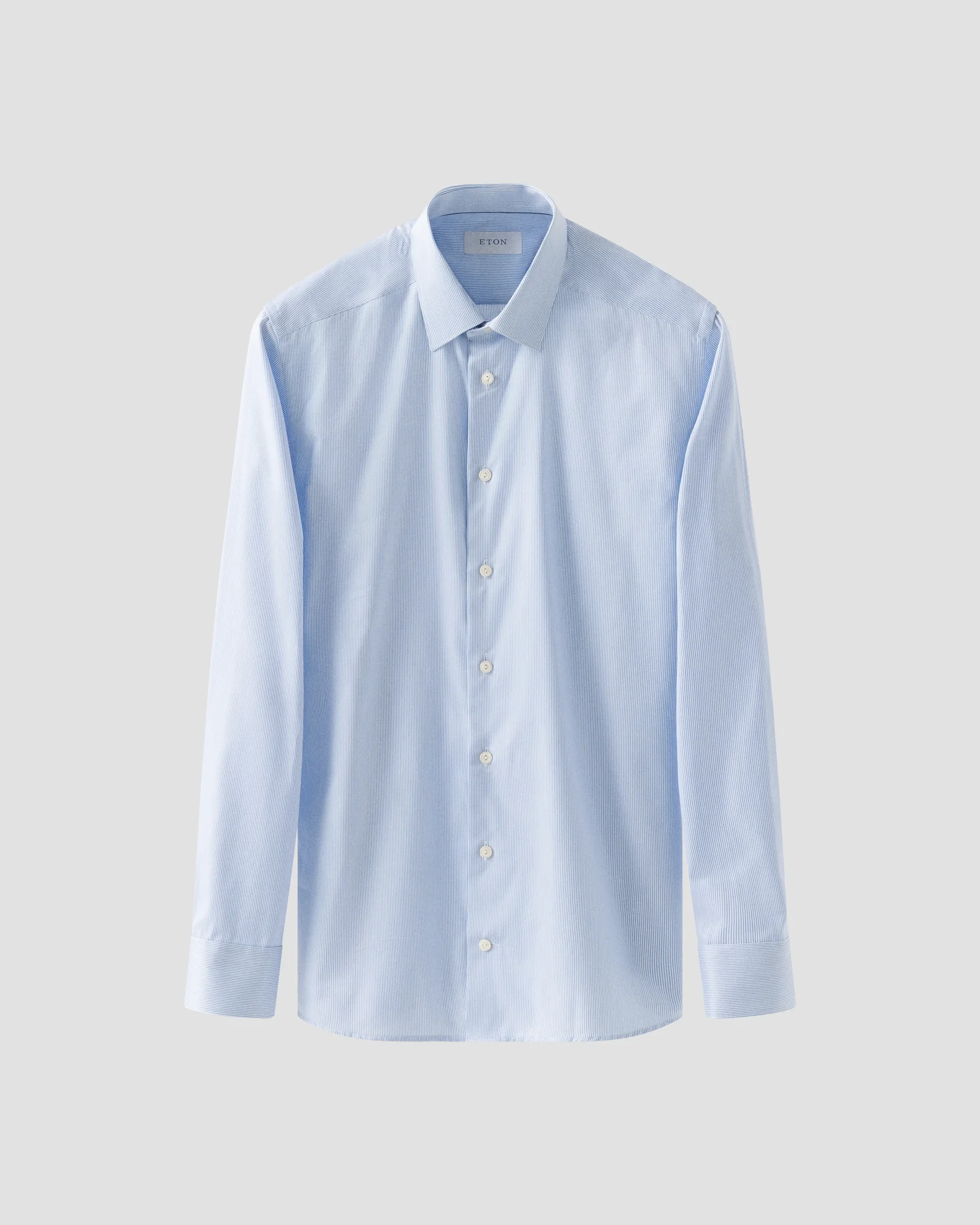 Eton - pointed collar twill shirt