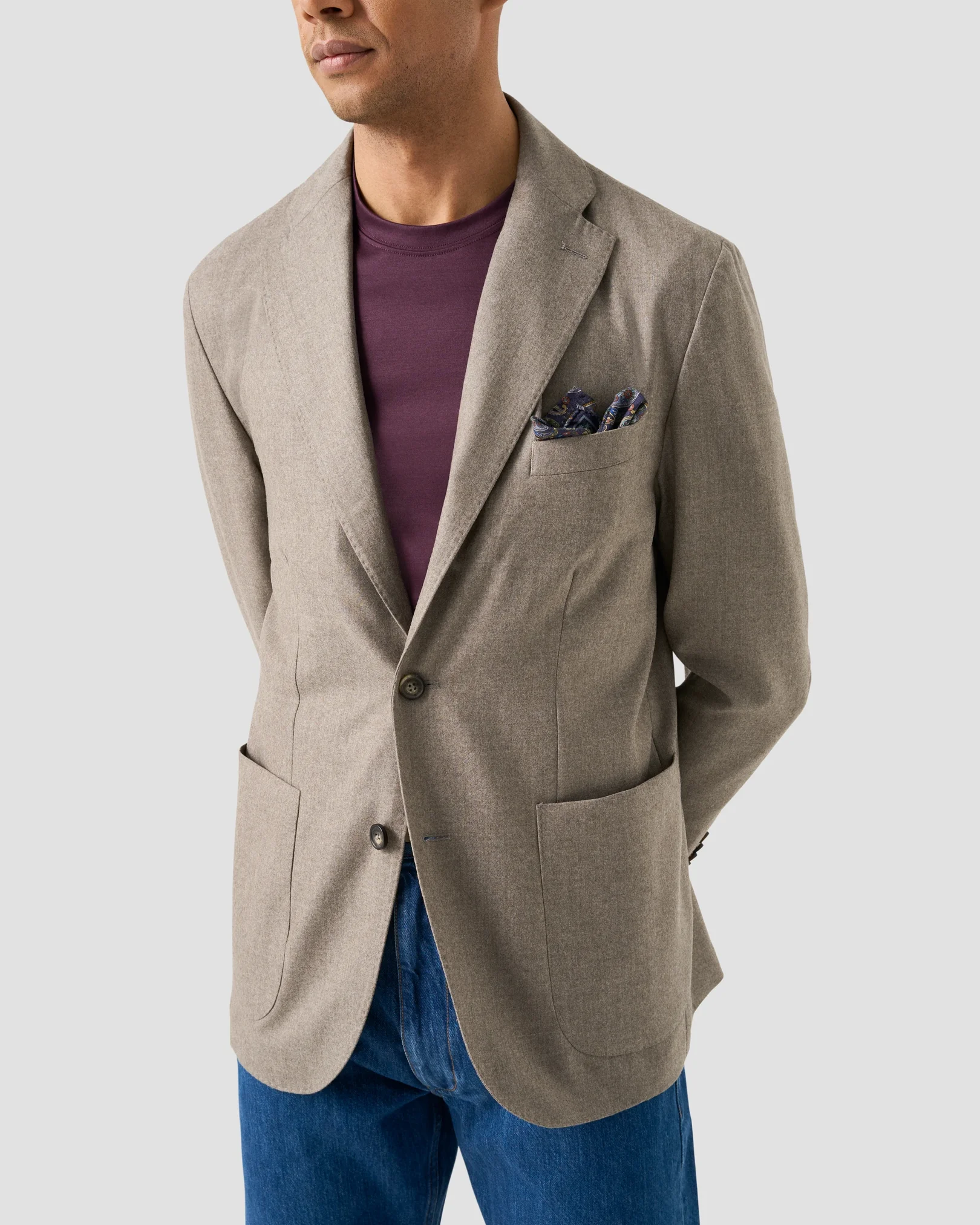 Eton - Solid Filo di Scozia T-shirt