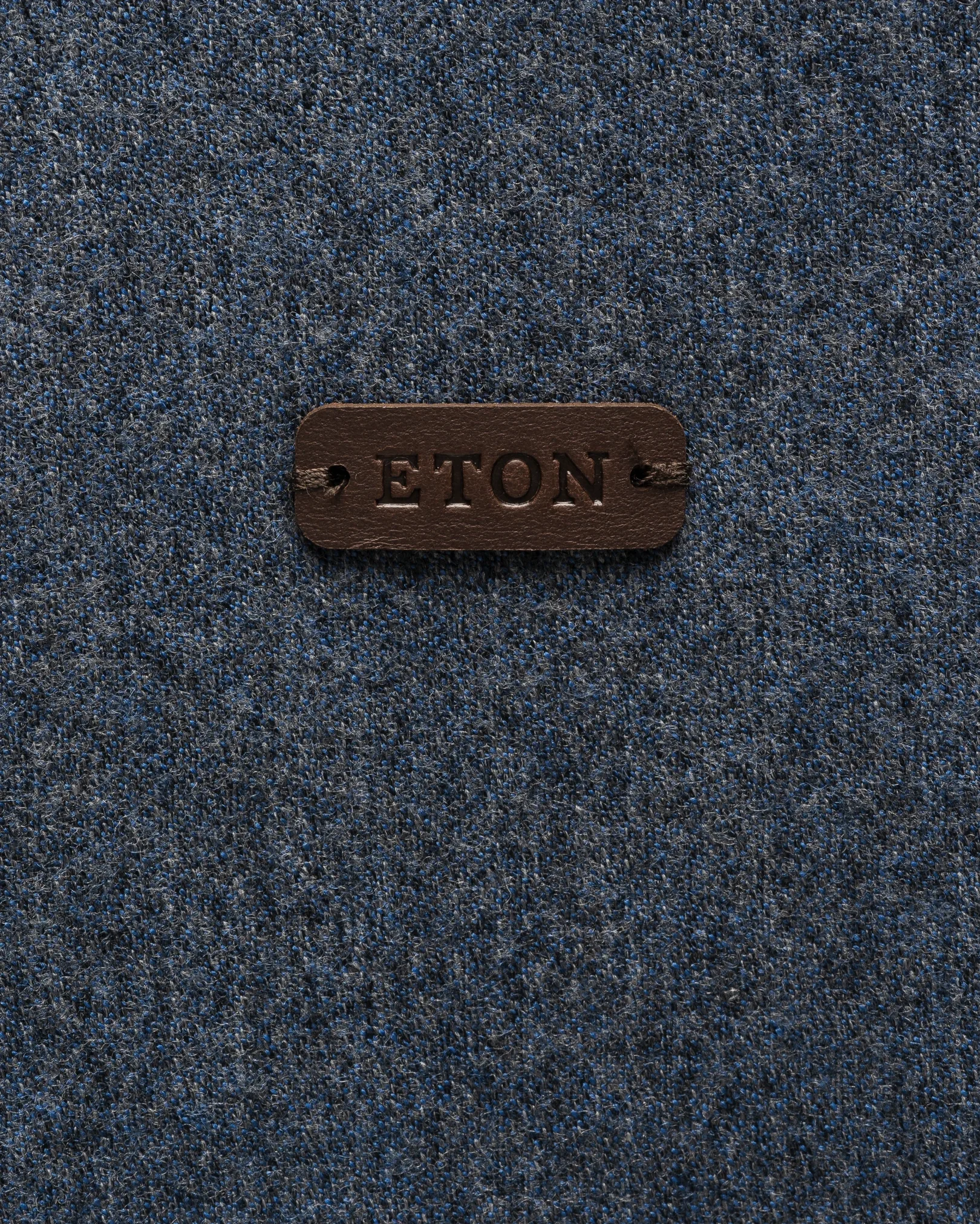 Eton - Solid Wool Flannel Vest