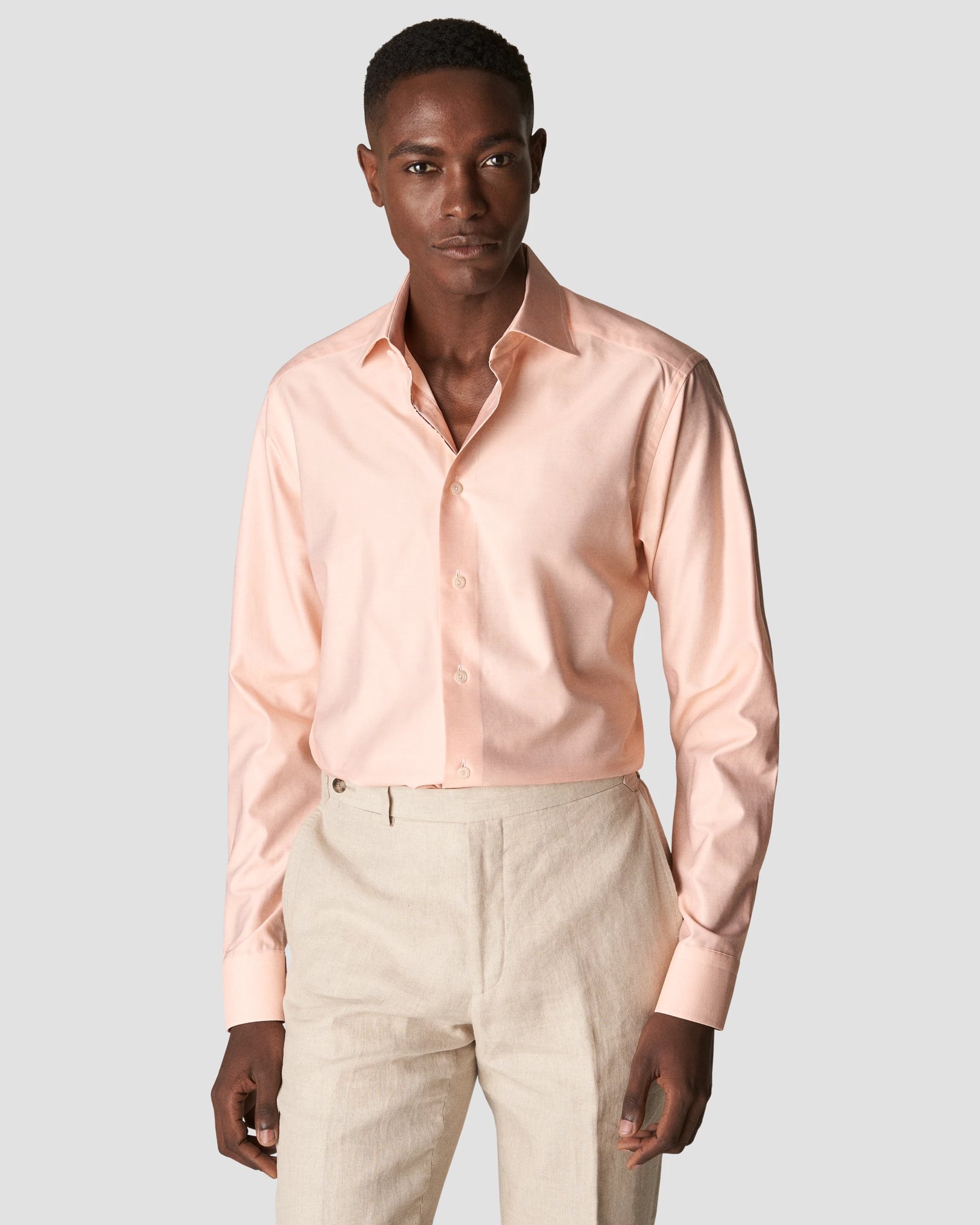 Eton - orange signature twill
