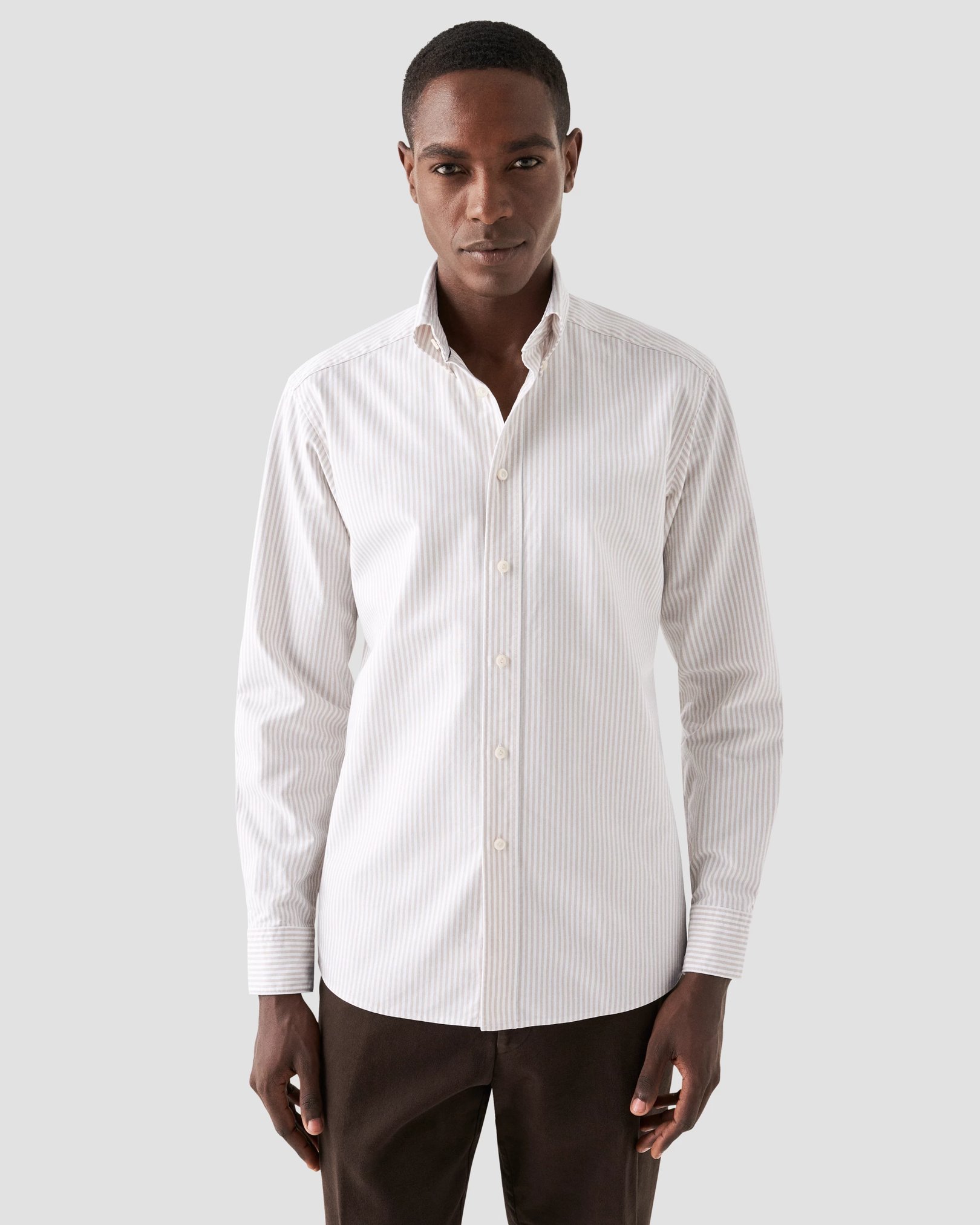 Eton - light beige oxford shirt