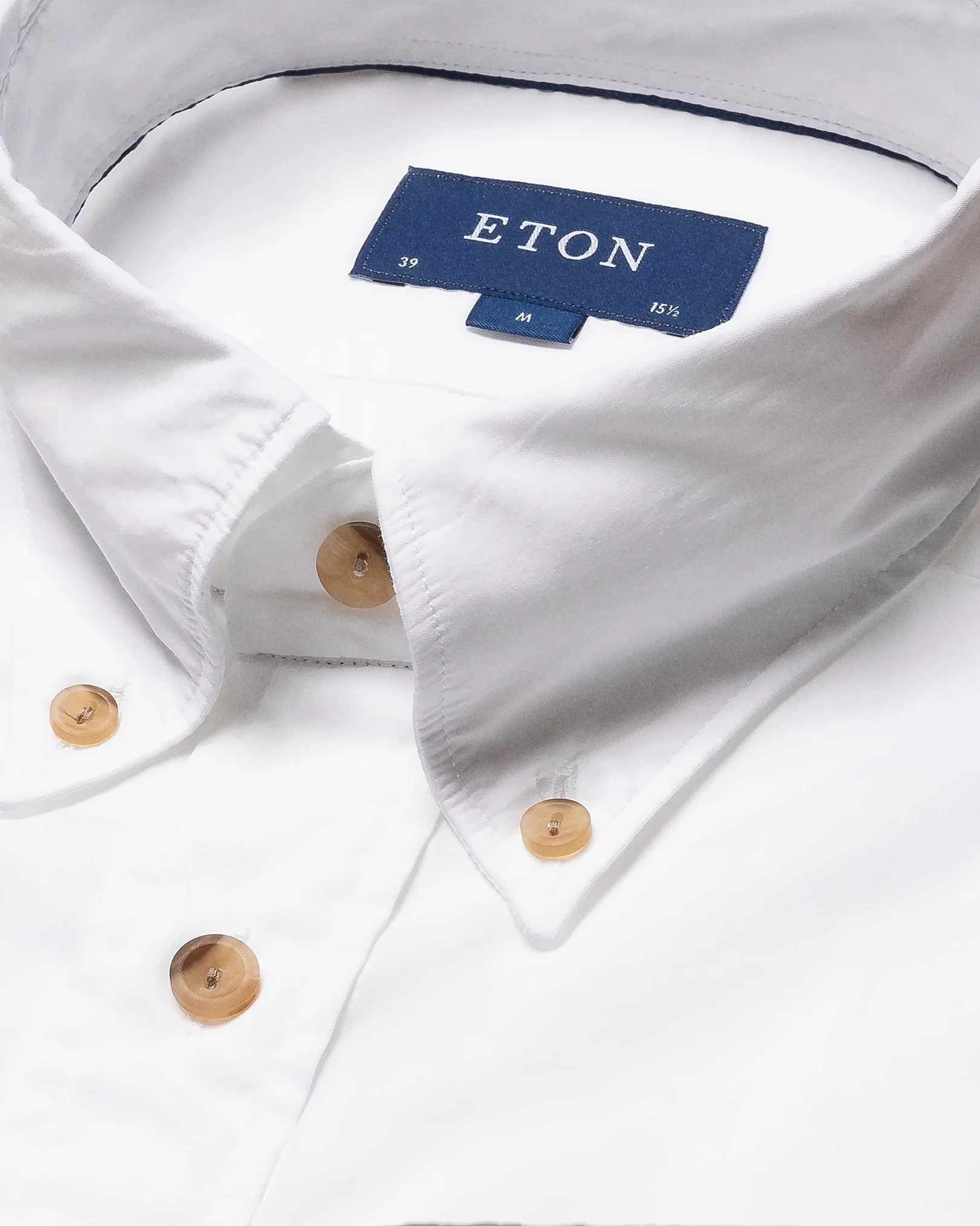 Eton - white poplin buttondown