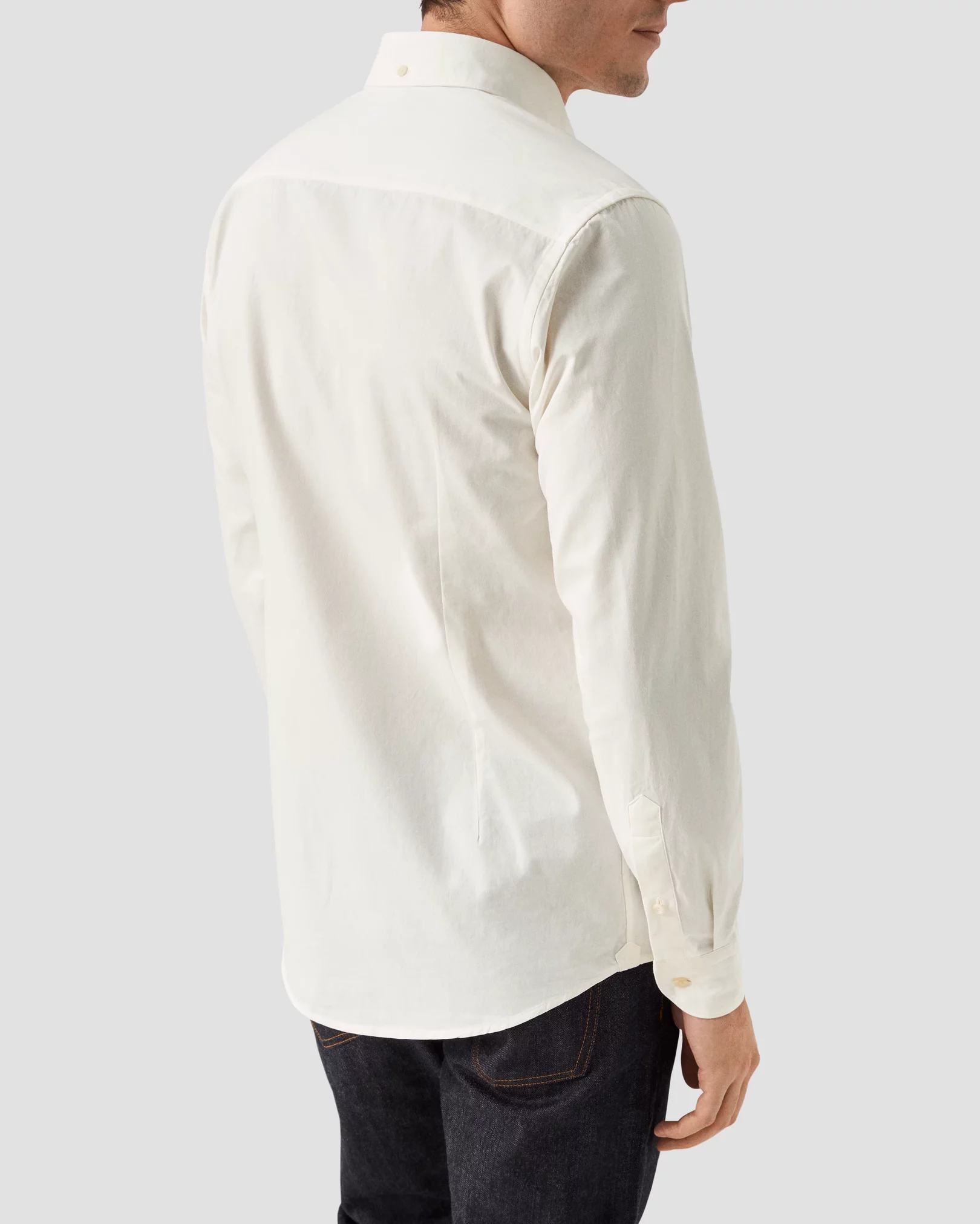 Off-White Denim Shirt - Eton