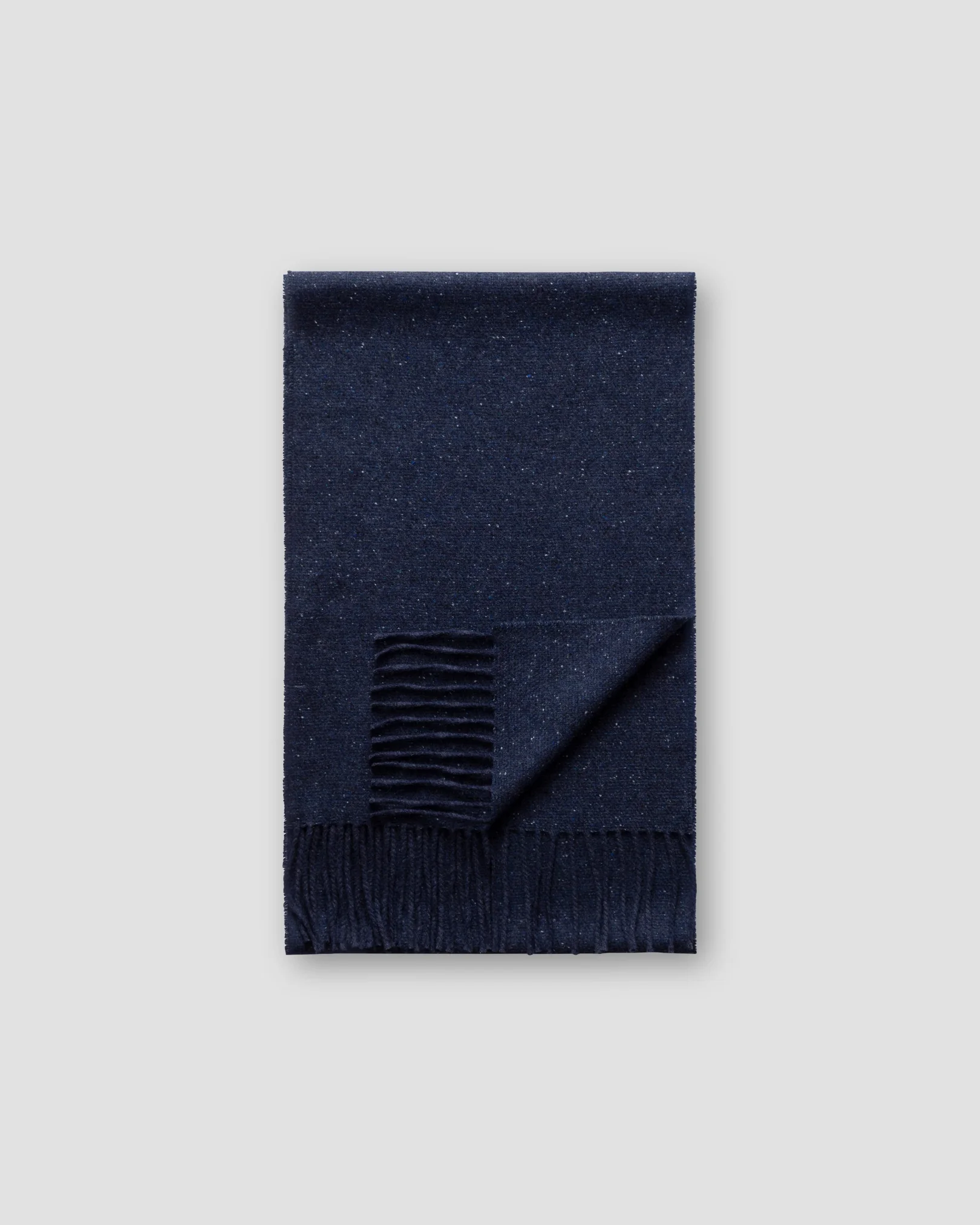 Navy Wool Scarf - Eton