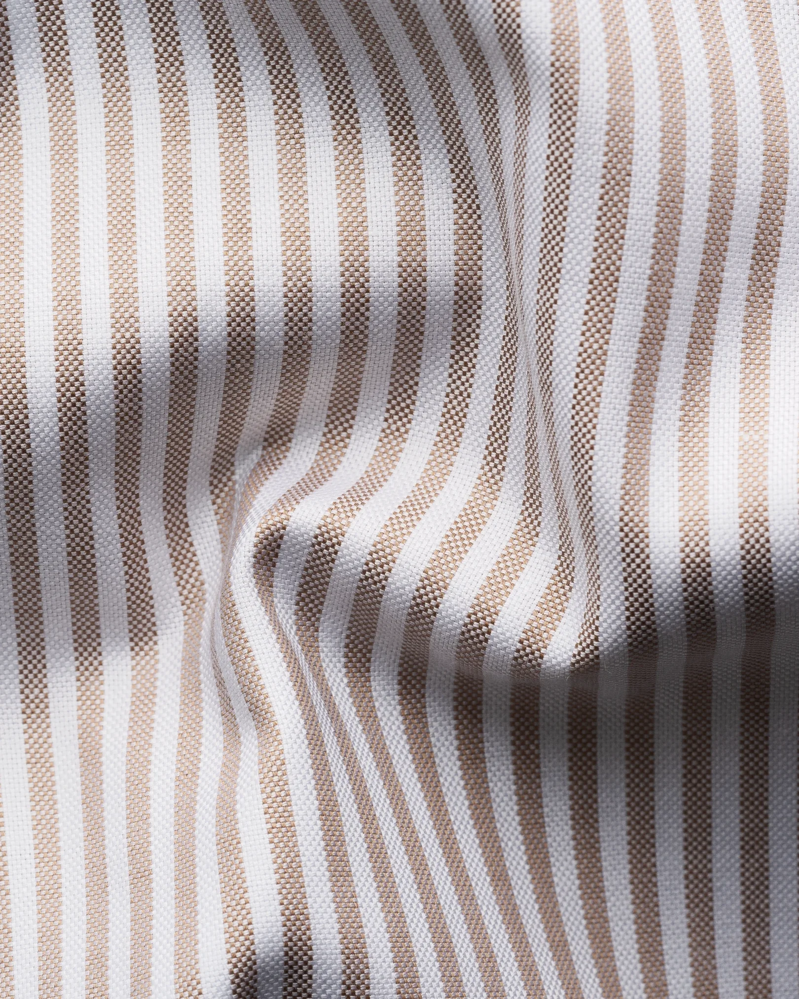 Eton - beige bengal striped signature oxford shirt