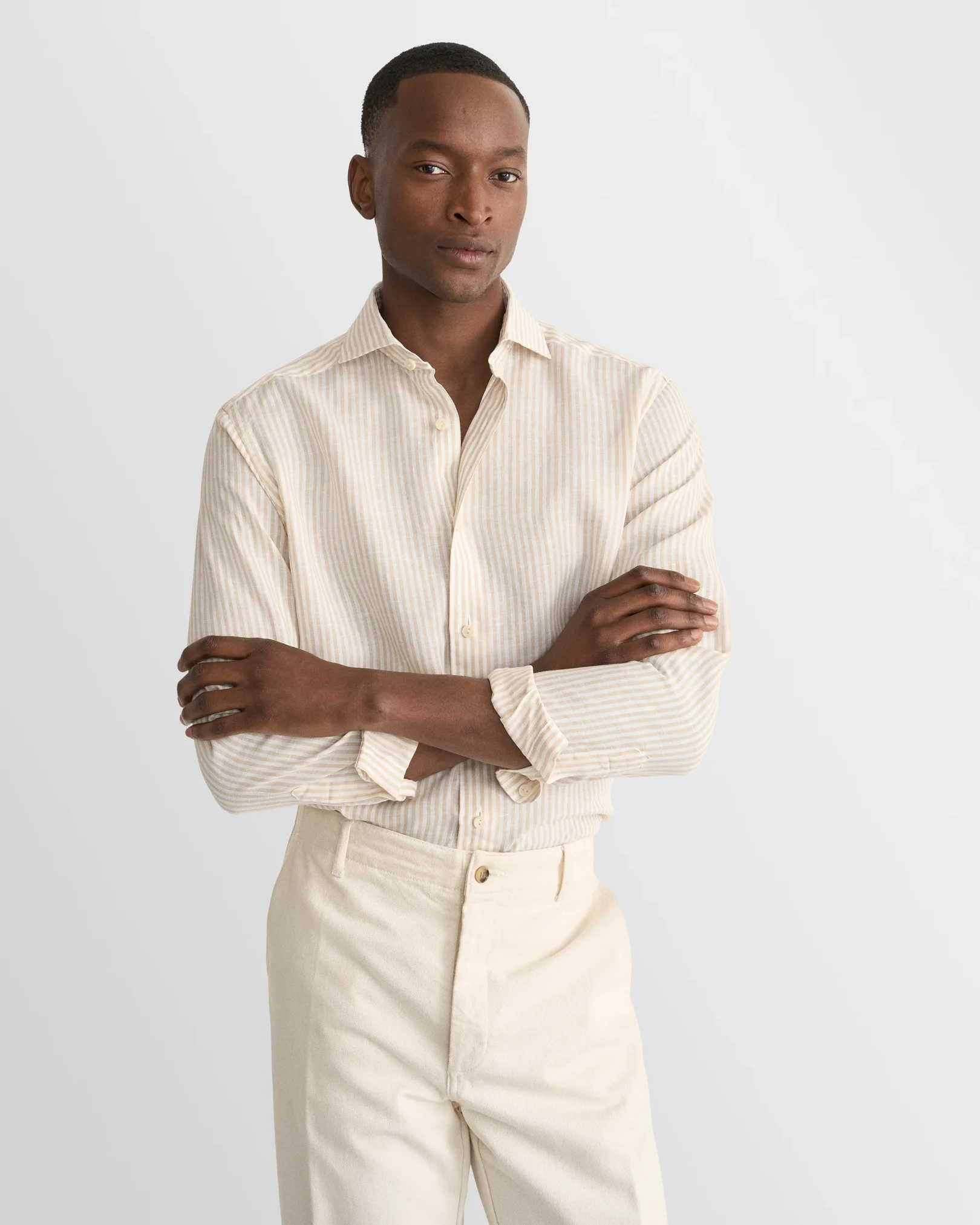 Eton - Striped Linen Shirt