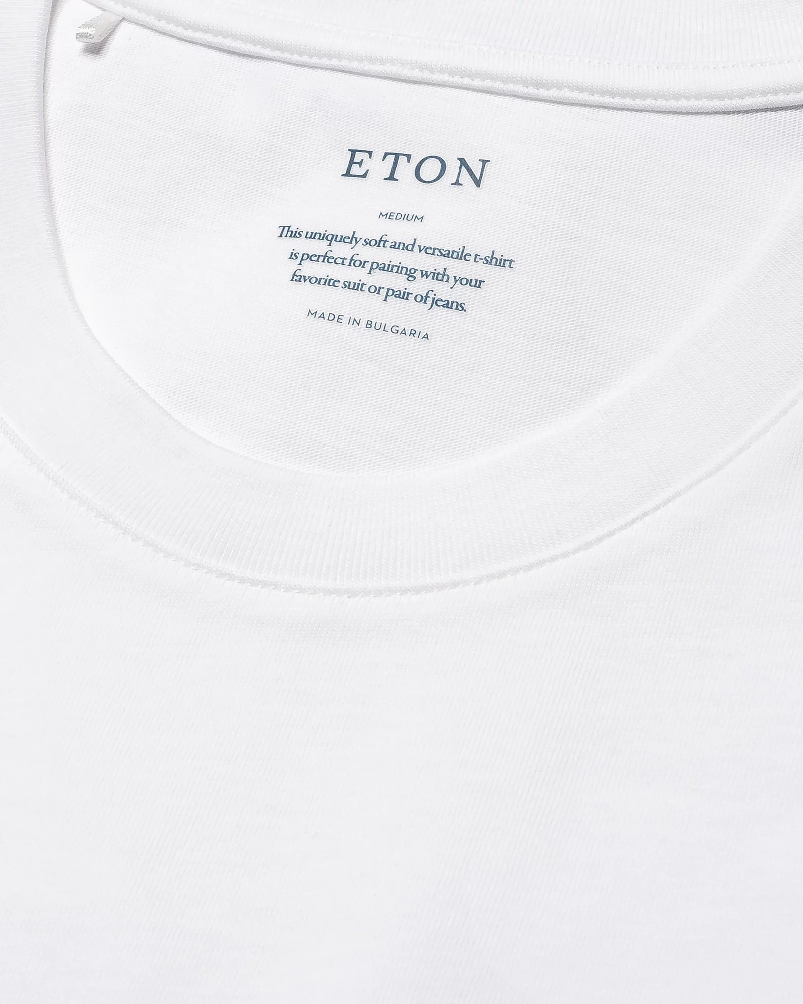 Chemise blanche en T-shirt de coton Supima