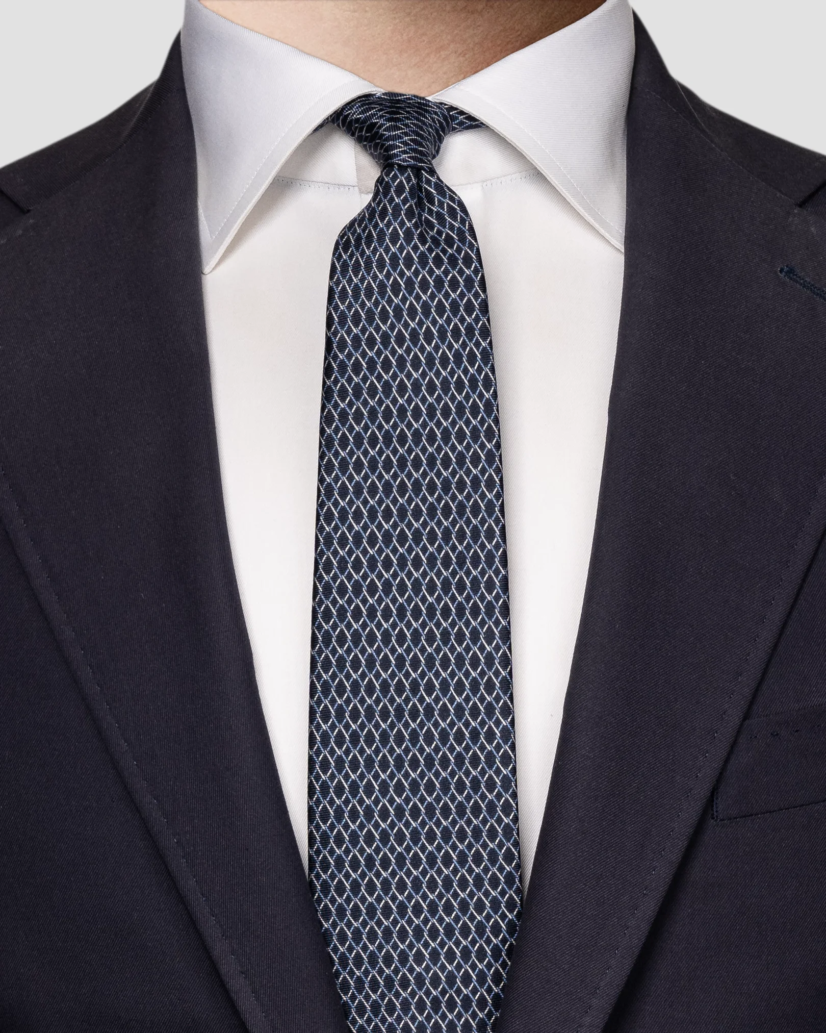 Eton - dark blue strylish tie