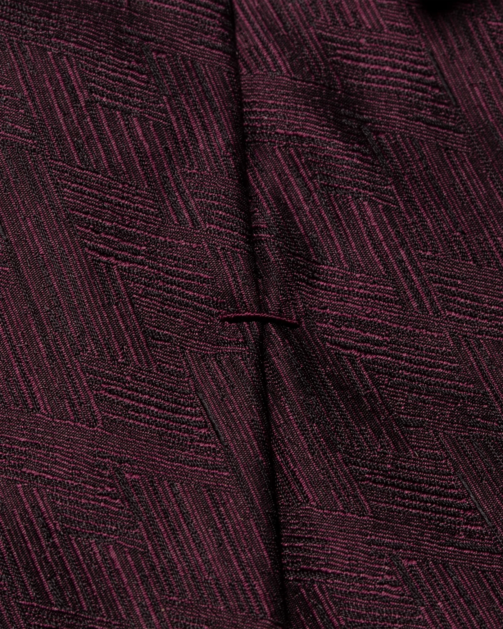 Eton - dark purple silktie