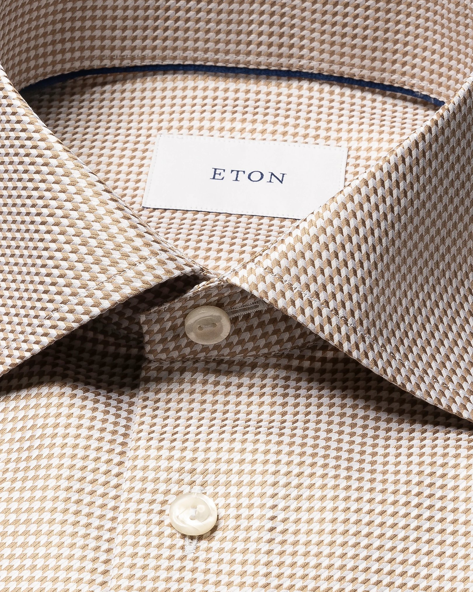 Eton - Houndstooth King Twill Shirt