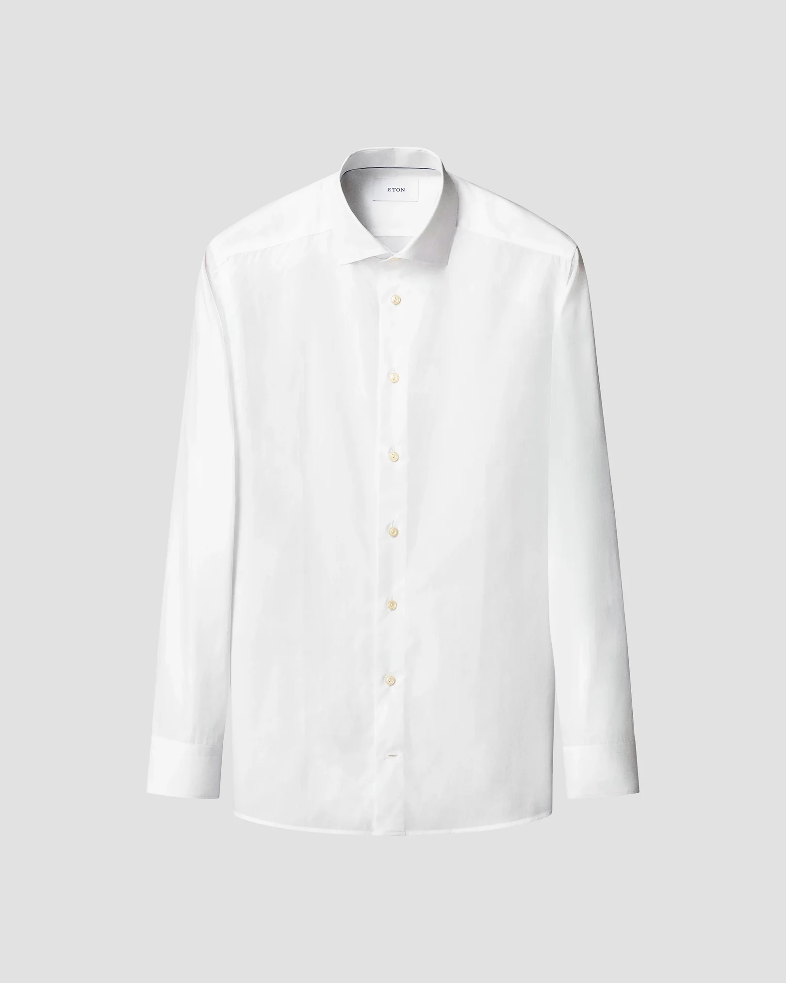 Eton - white end on end breeze poplin shirt