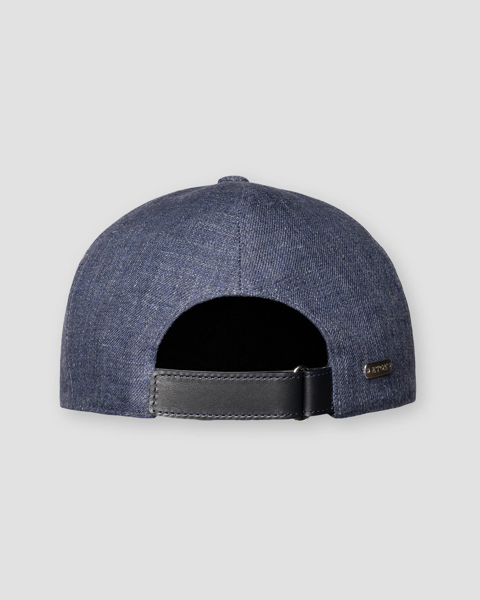 Eton - navy blue elegant linen cap