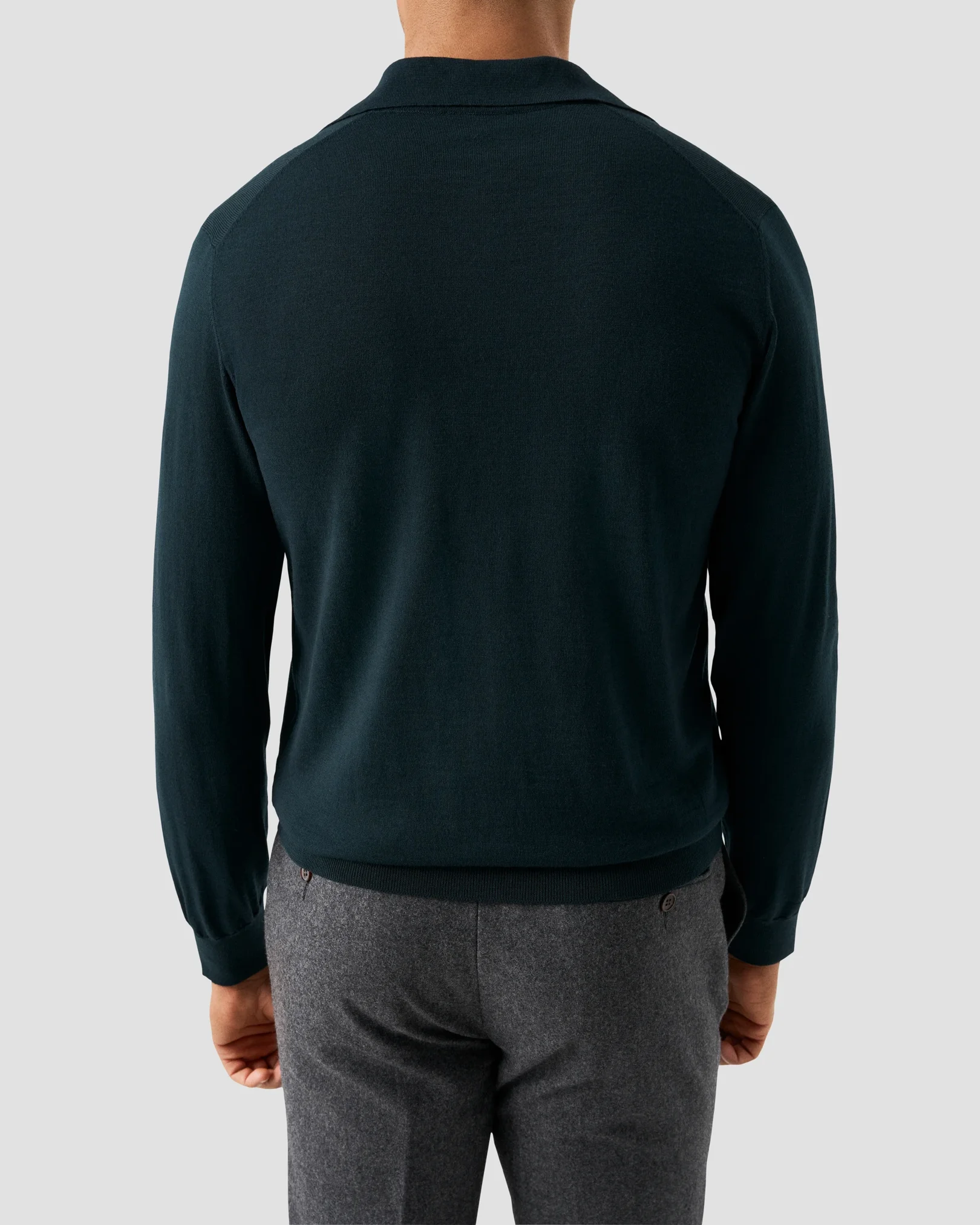 Eton - Fine Knit Merino Polo