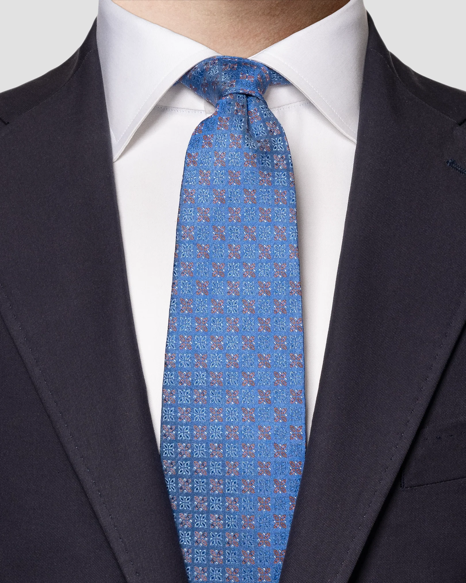 Eton - mid blue tie