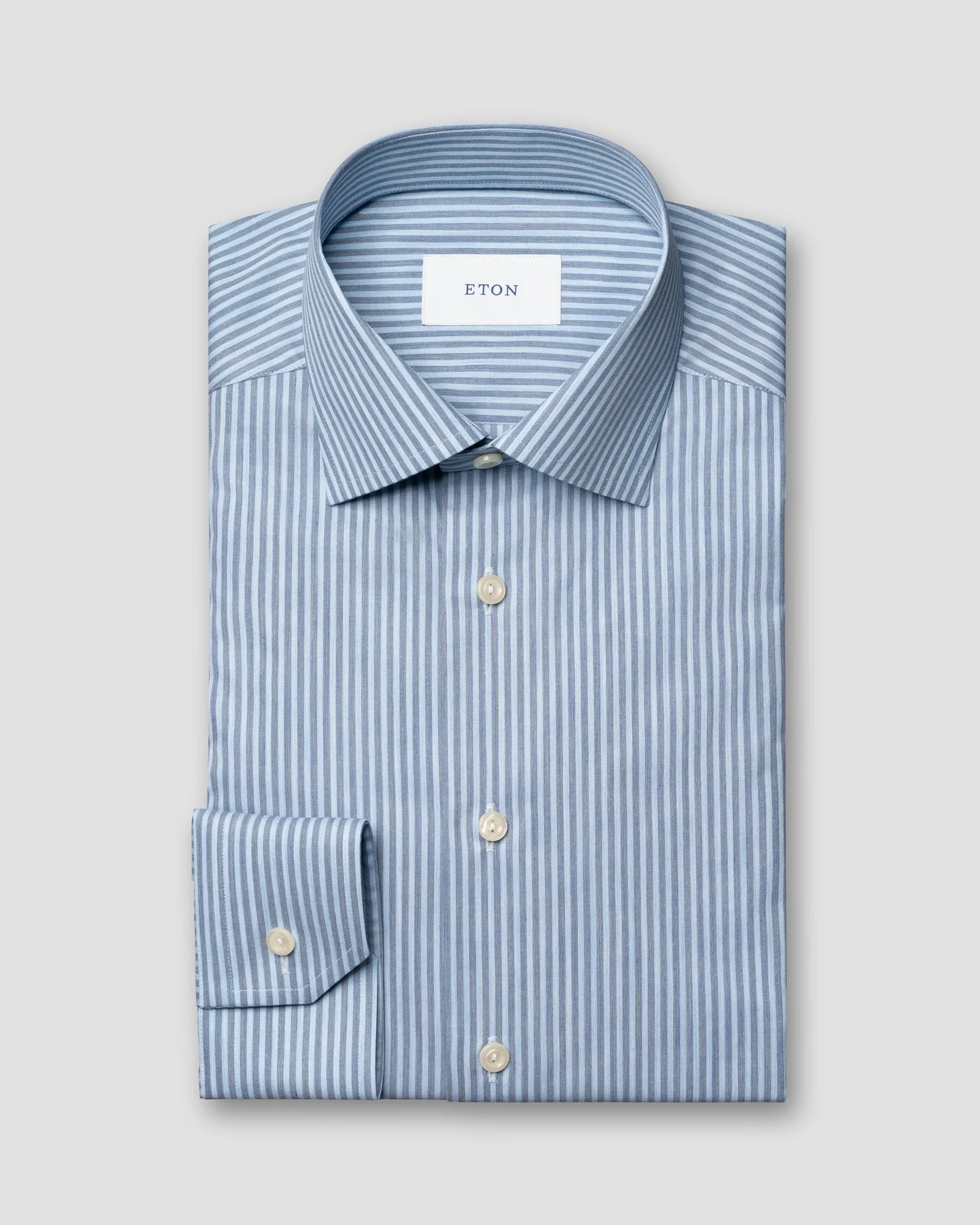Eton - Stripe Fine Twill Shirt