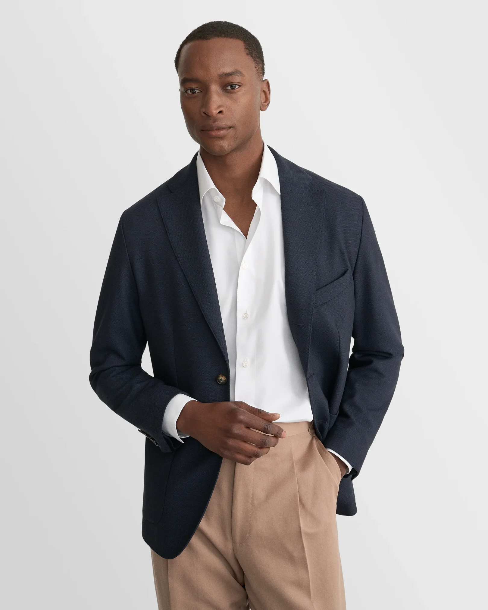 Eton - Solid Elevated Twill Shirt