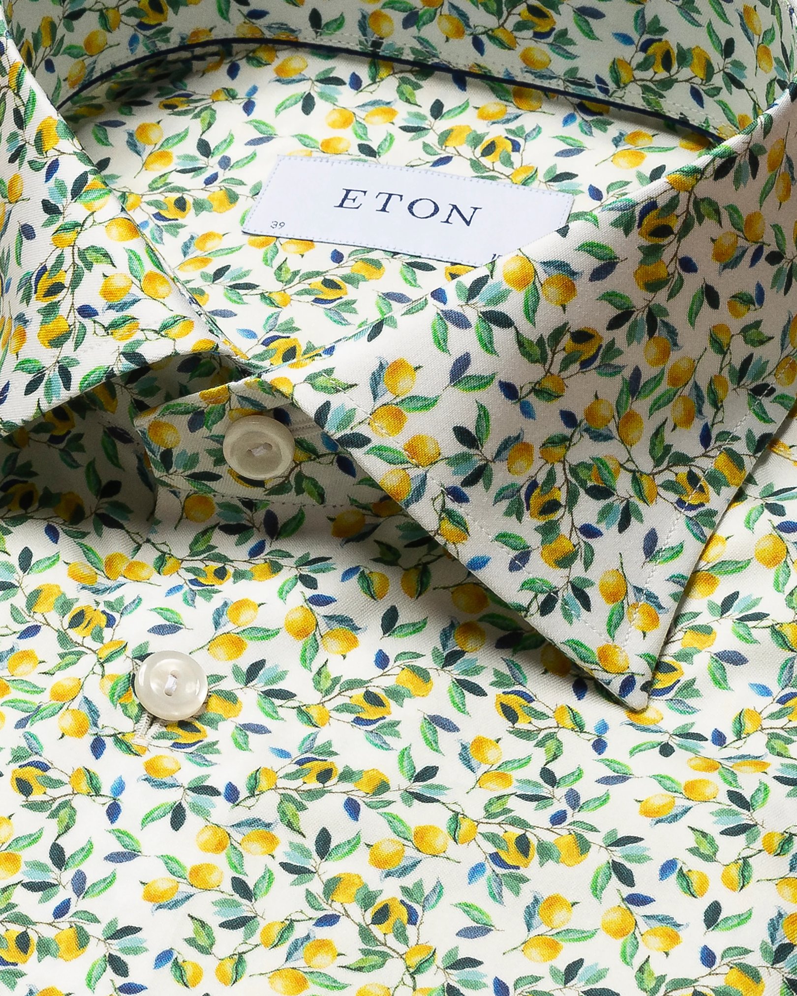 Eton - yellow signature twill