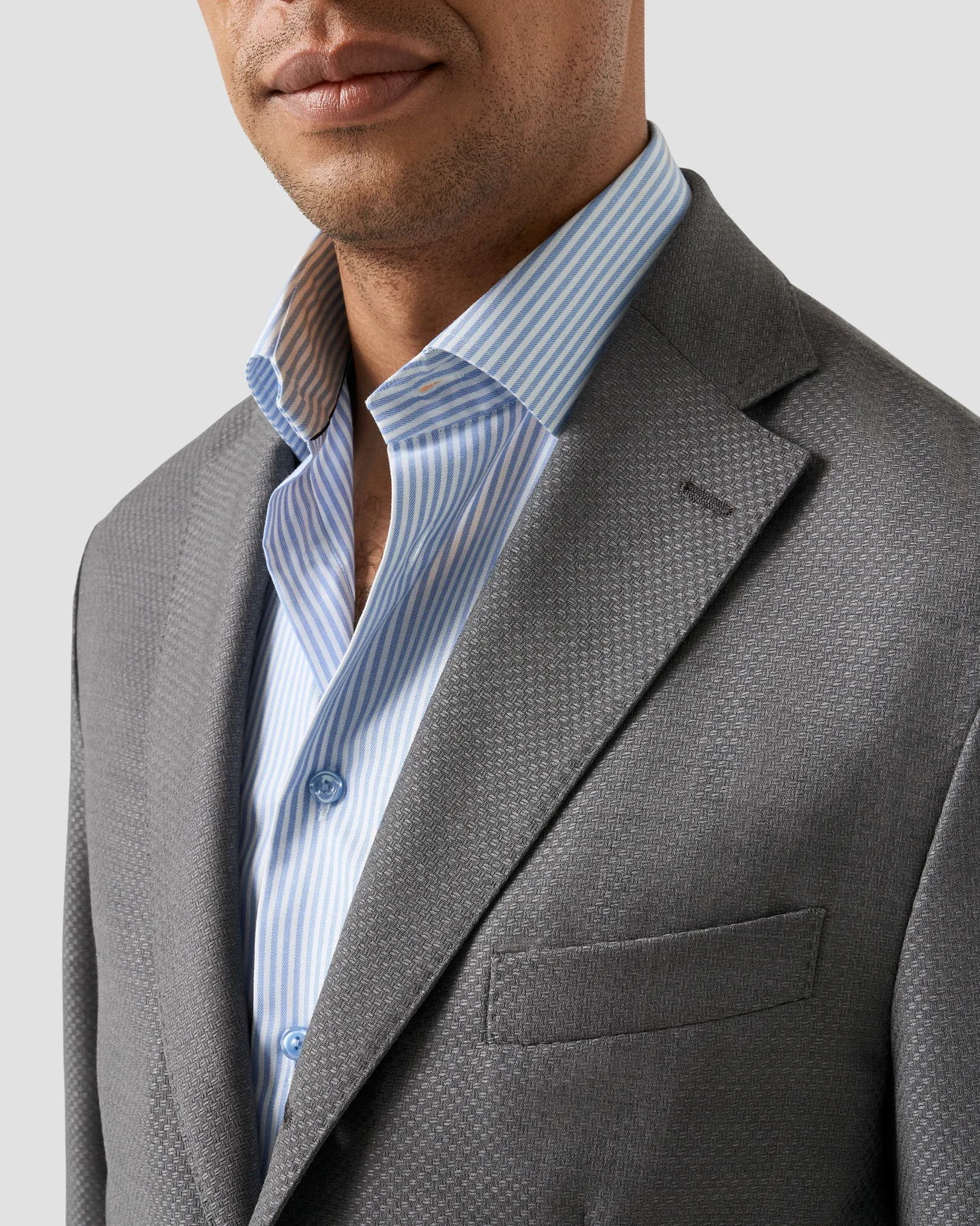 Eton - wool knit soft jacket