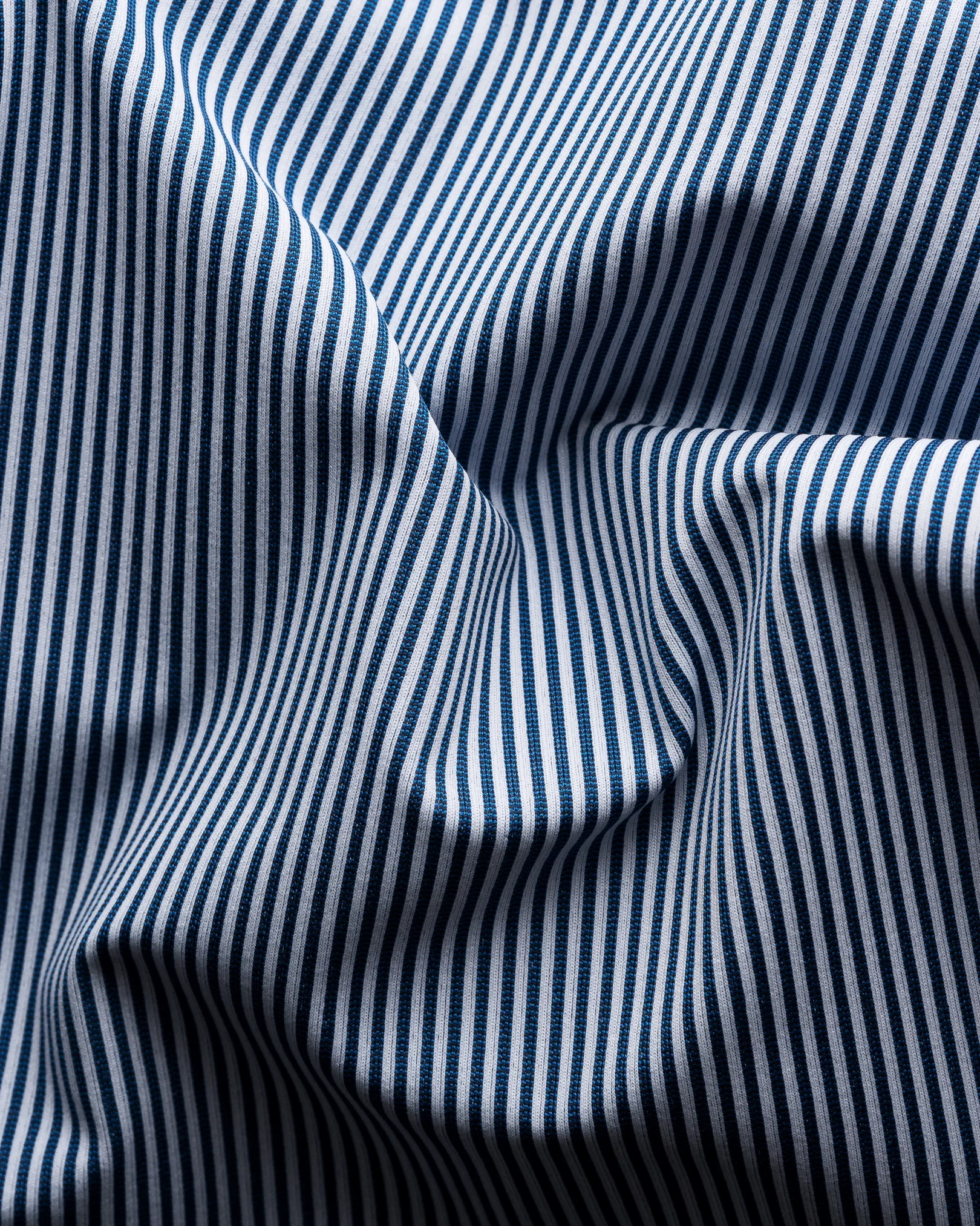 Eton - dark blue 4 way stretch wide spread