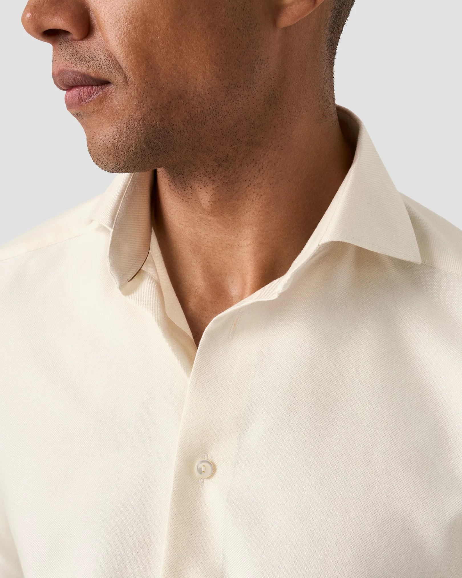 Eton - cotton cashmere silk shirt