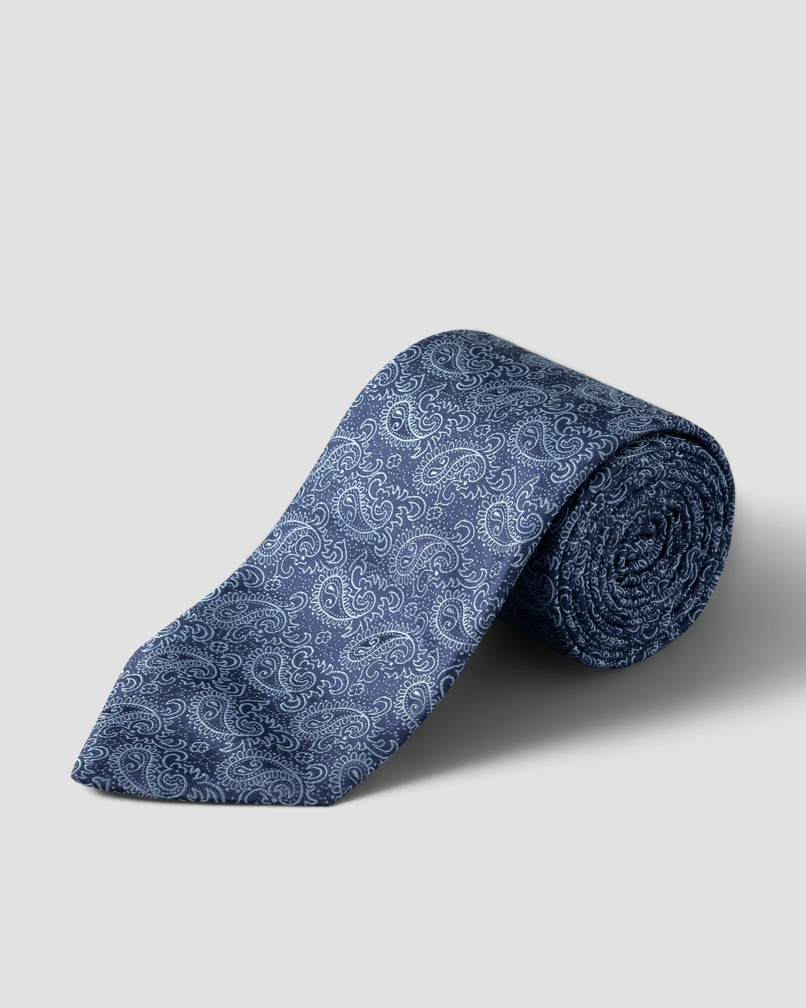 Eton - dark blue silk tie