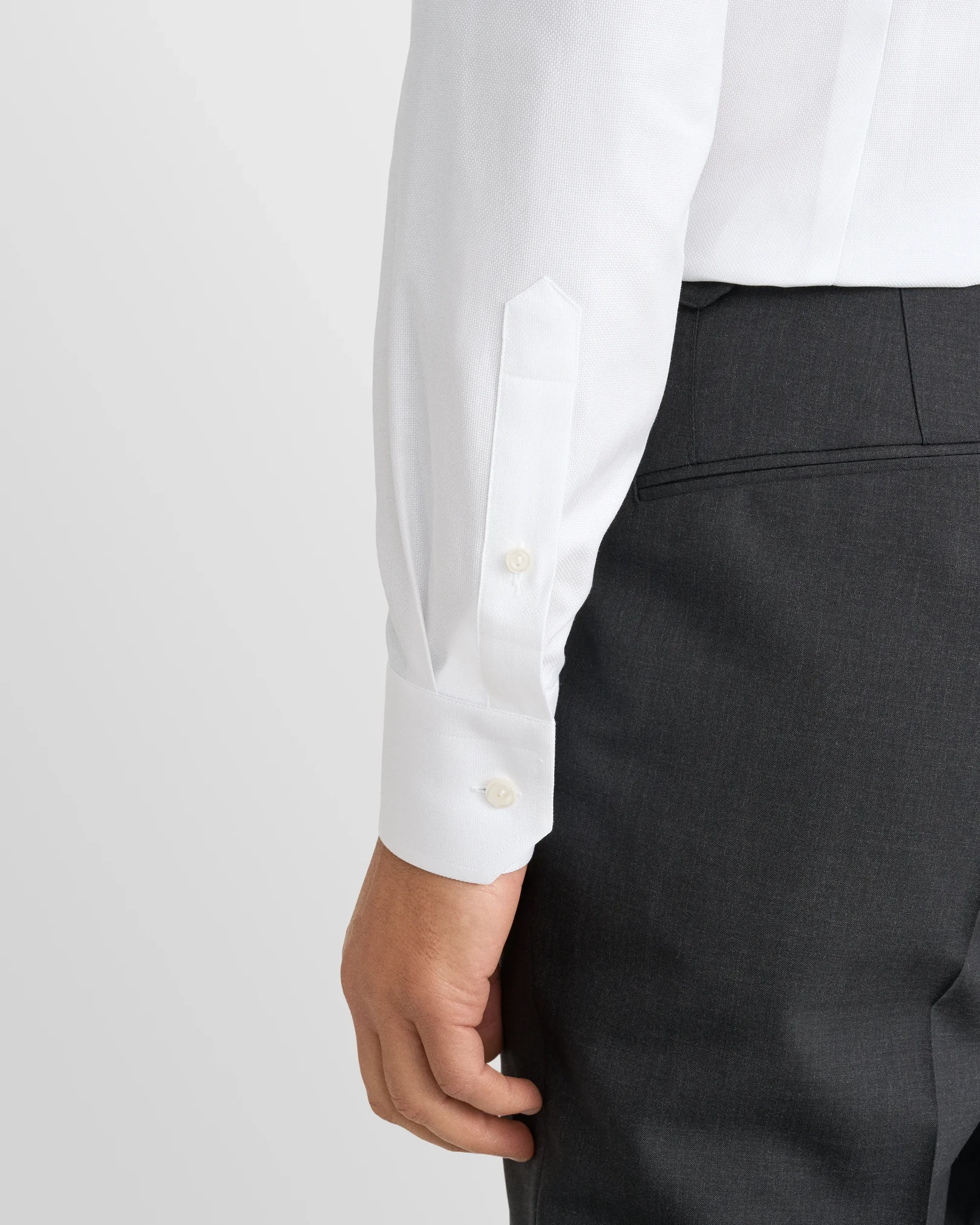 Eton - Royal Oxford Effect Shirt